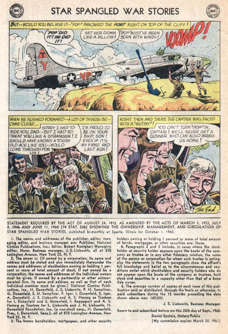 Read online Star Spangled War Stories (1952) comic -  Issue #95 - 31