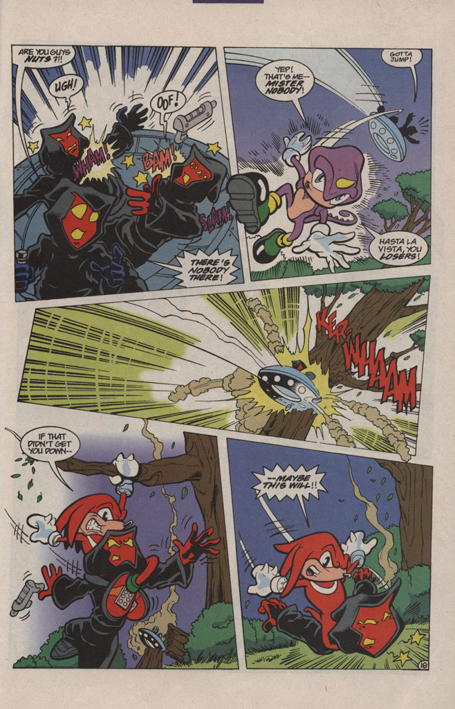Read online Knuckles the Echidna comic -  Issue #1 - 27