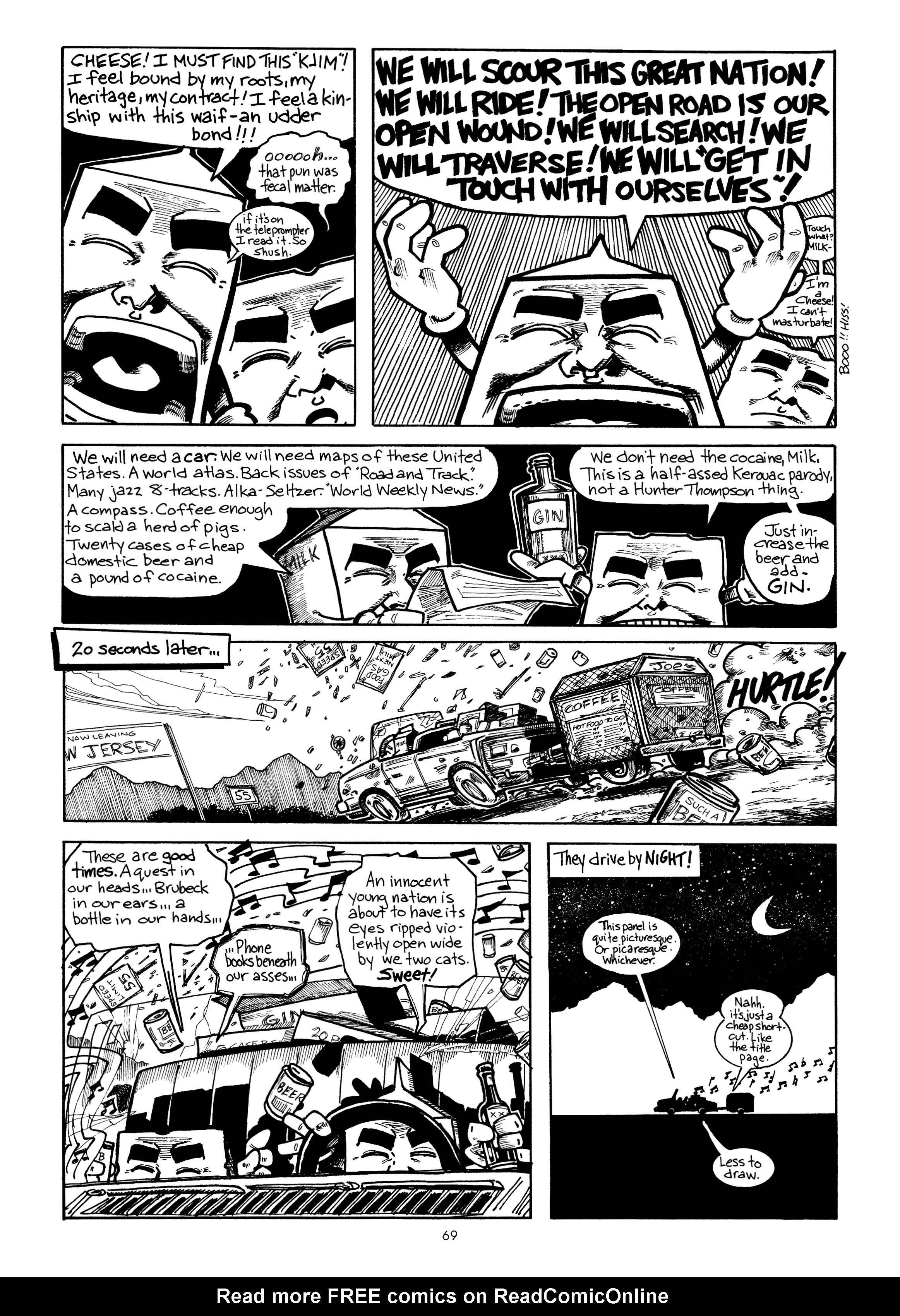 Read online Milk And Cheese: Dairy Products Gone Bad! comic -  Issue # Full - 71