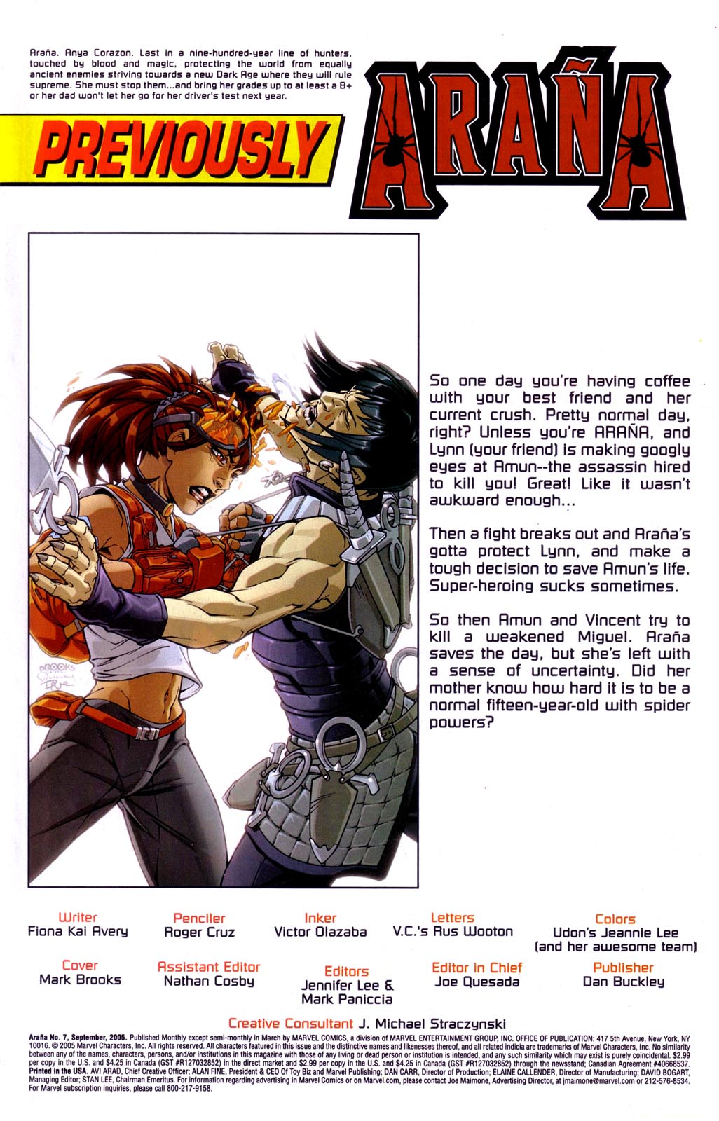 Read online Araña: Heart of the Spider comic -  Issue #7 - 2