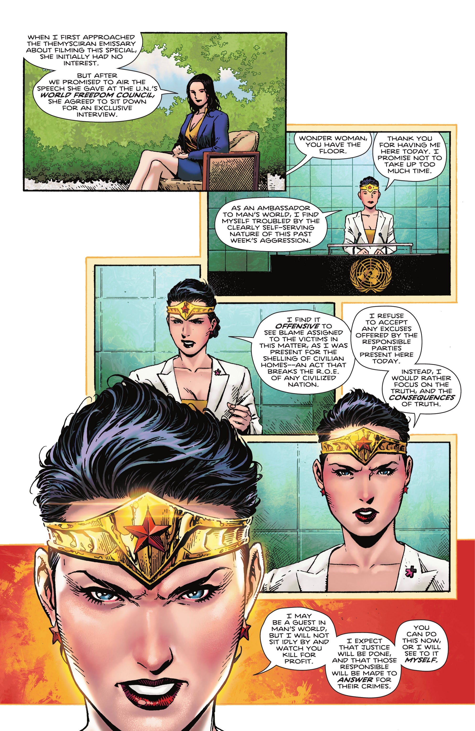 Read online Wonder Woman 80th Anniversary 100-Page Super Spectacular comic -  Issue # TPB - 15