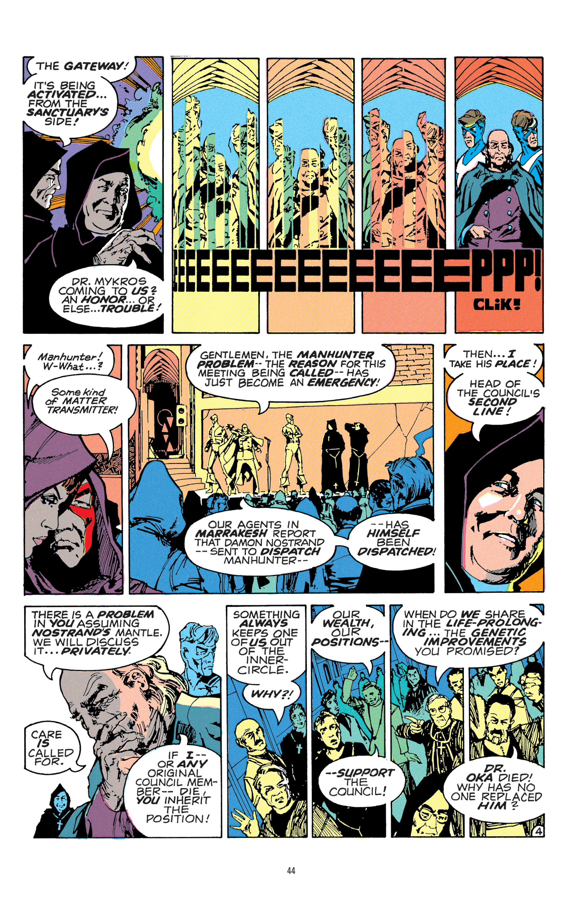 Read online Manhunter by Archie Goodwin and Walter Simonson Deluxe Edition comic -  Issue # TPB - 44