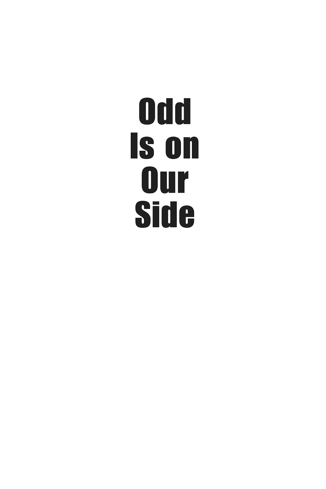 Odd Is on Our Side issue TPB (Part 1) - Page 6