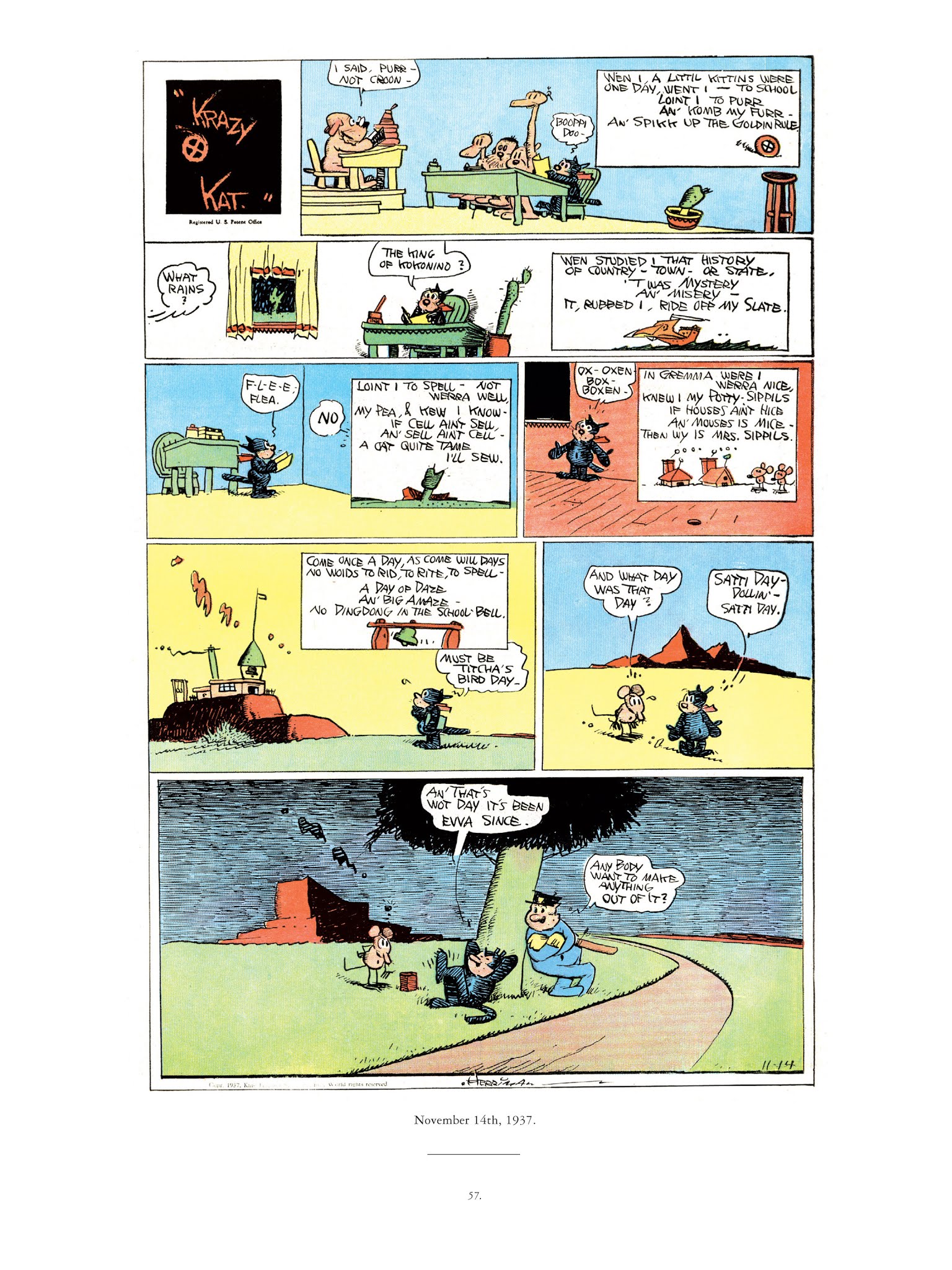 Read online Krazy & Ignatz comic -  Issue # TPB 10 - 55