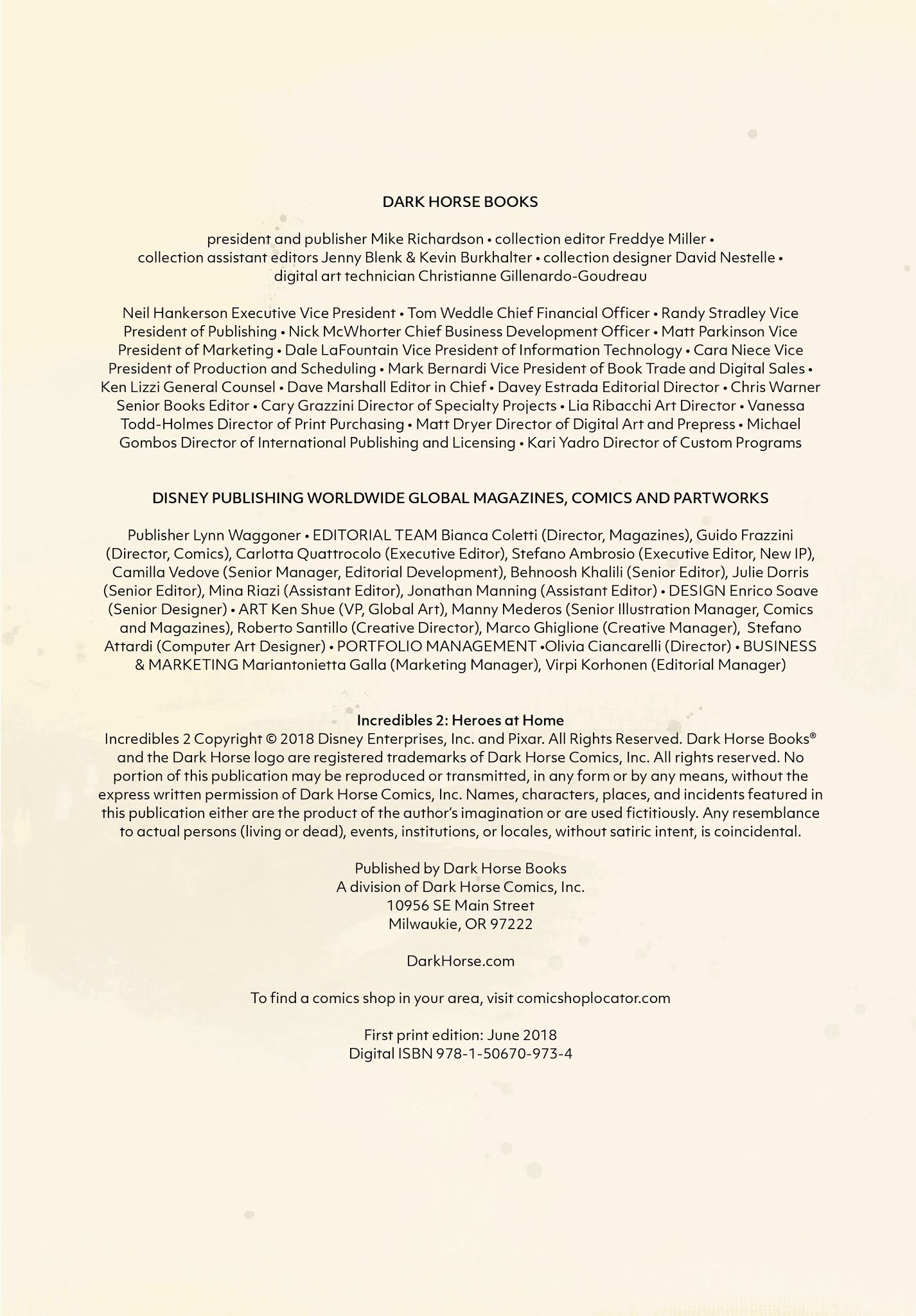 Read online Disney·PIXAR The Incredibles 2: Heroes at Home comic -  Issue # Full - 45