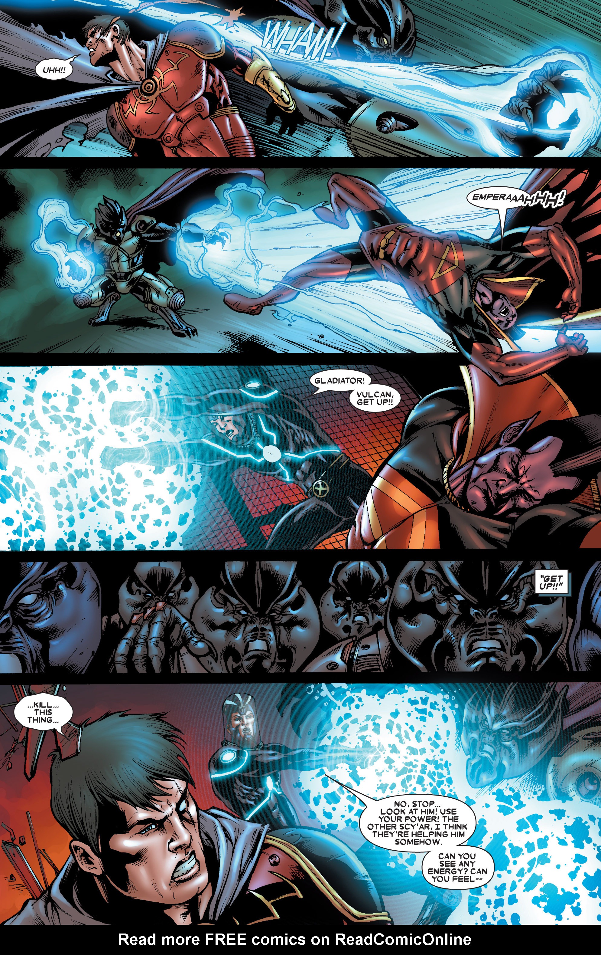 Read online X-Men: Emperor Vulcan comic -  Issue #4 - 19