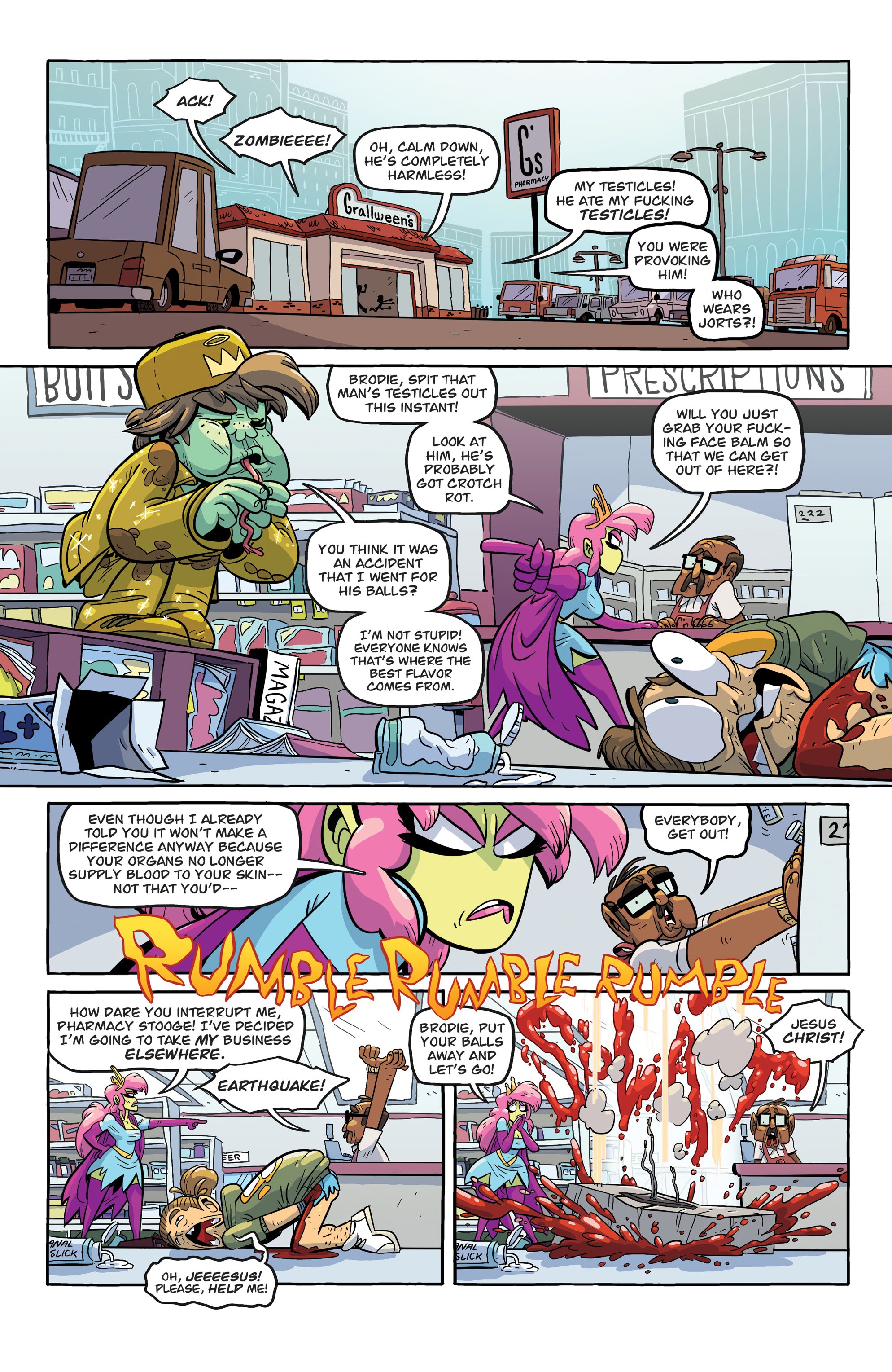 Read online Pretty Violent comic -  Issue #9 - 3