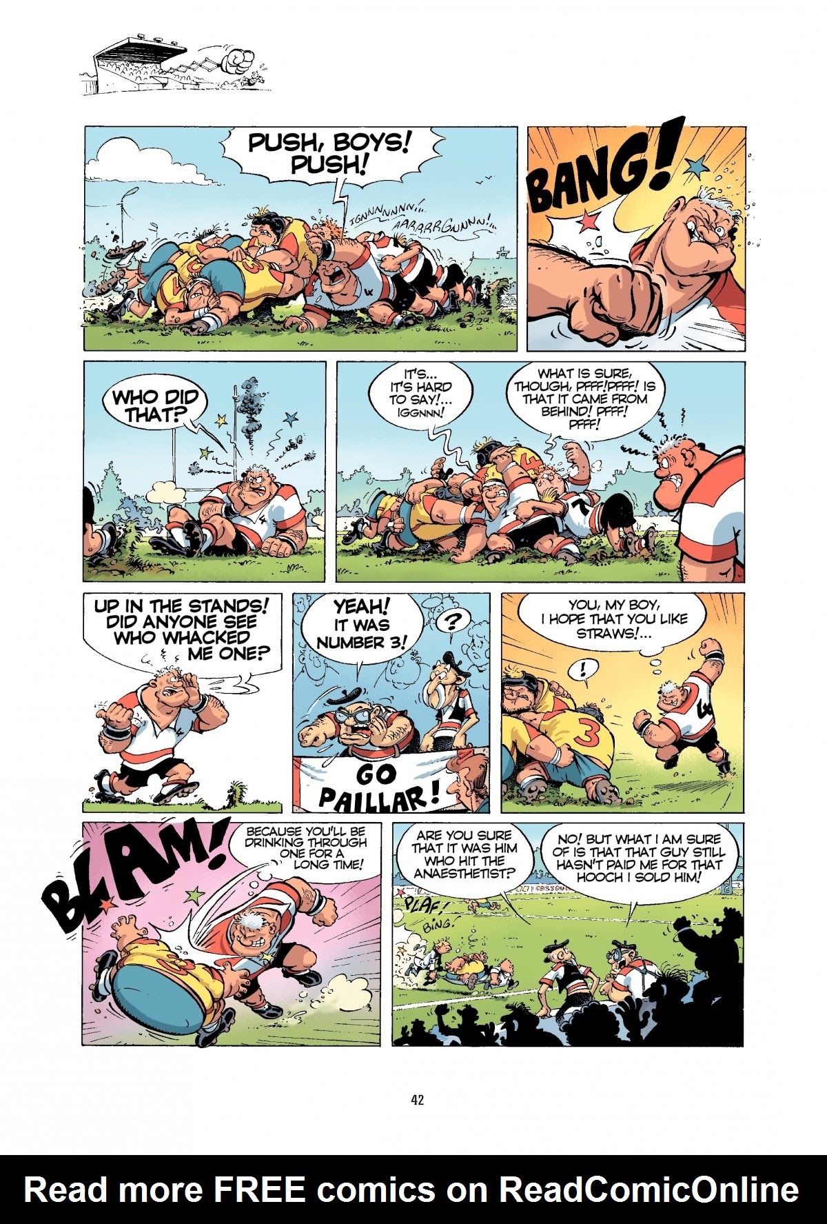 Read online The Rugger Boys comic -  Issue #1 - 42