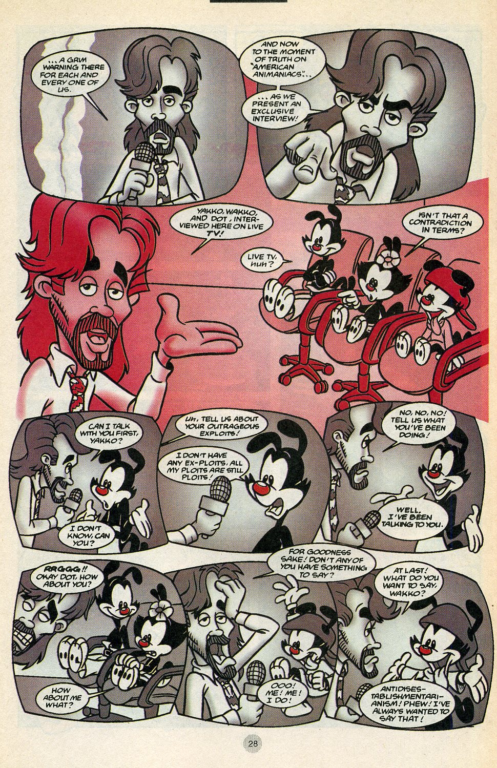 Read online Animaniacs comic -  Issue #9 - 31