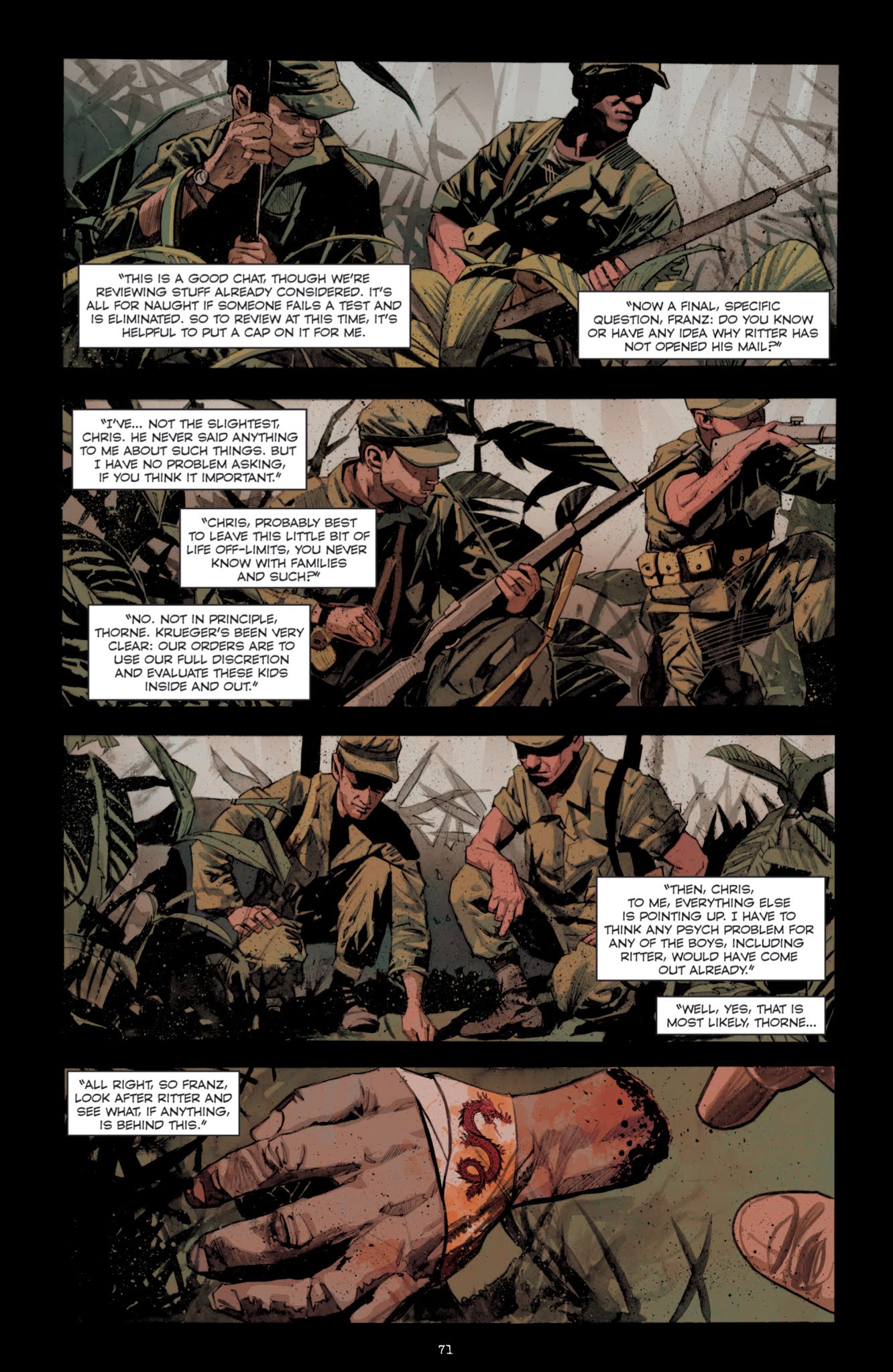 Read online Fever Ridge: A Tale of MacArthur's Jungle War comic -  Issue # _TPB - 67
