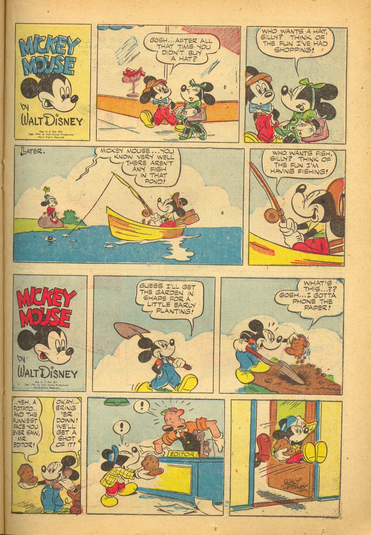Read online Walt Disney's Comics and Stories comic -  Issue #94 - 31