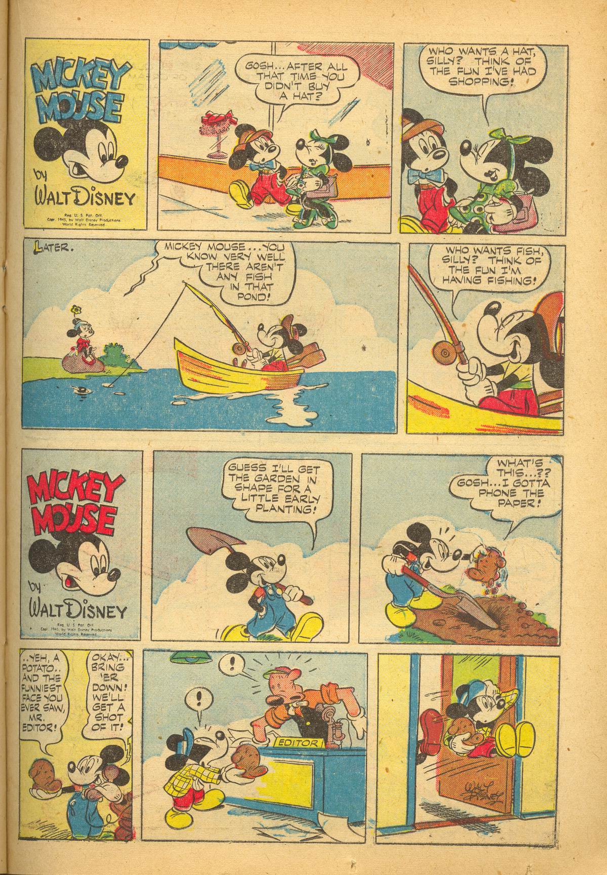 Read online Walt Disney's Comics and Stories comic -  Issue #94 - 31