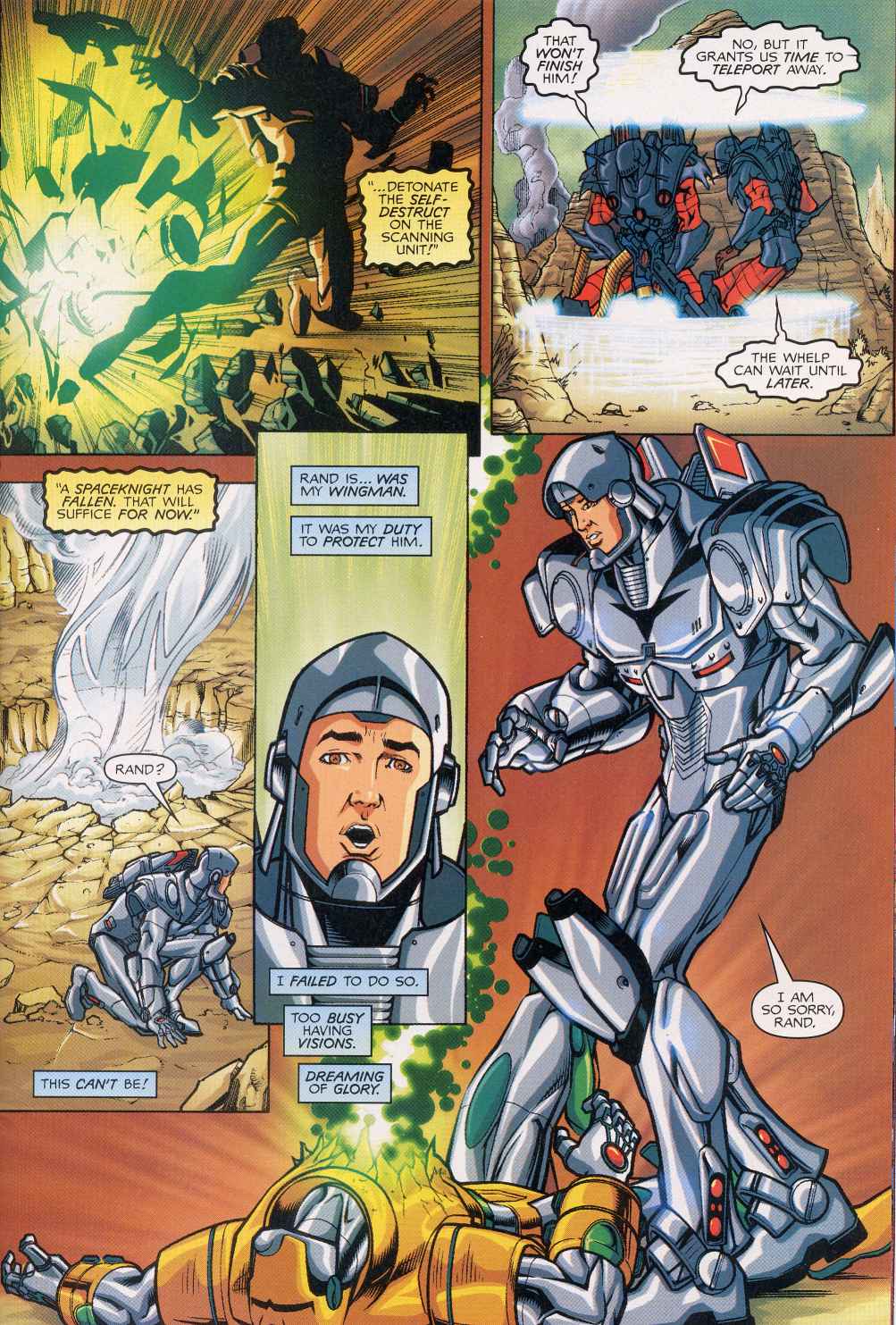 Read online Spaceknights (2000) comic -  Issue #2 - 22