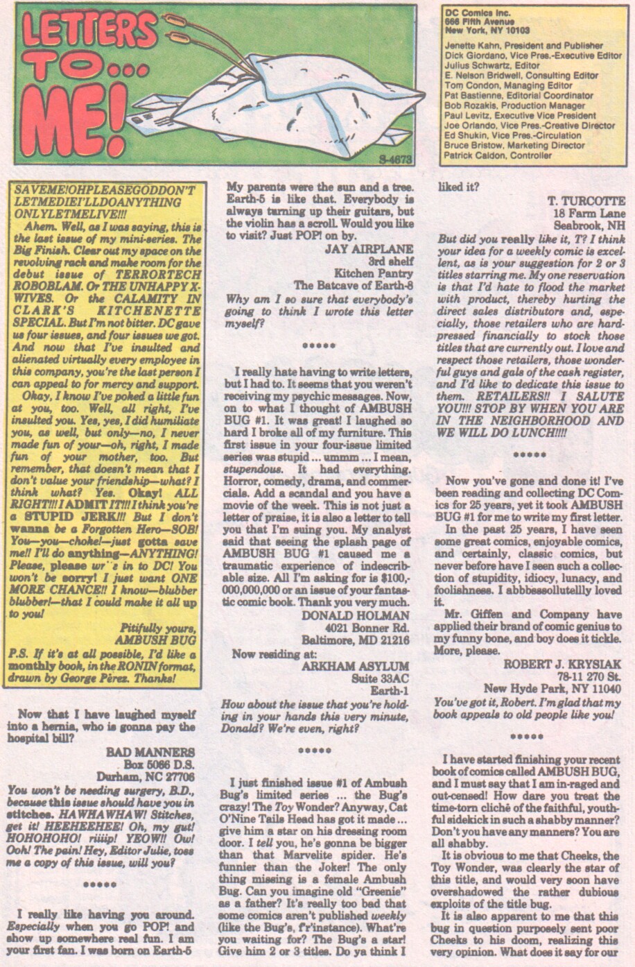 Read online Ambush Bug comic -  Issue #4 - 25