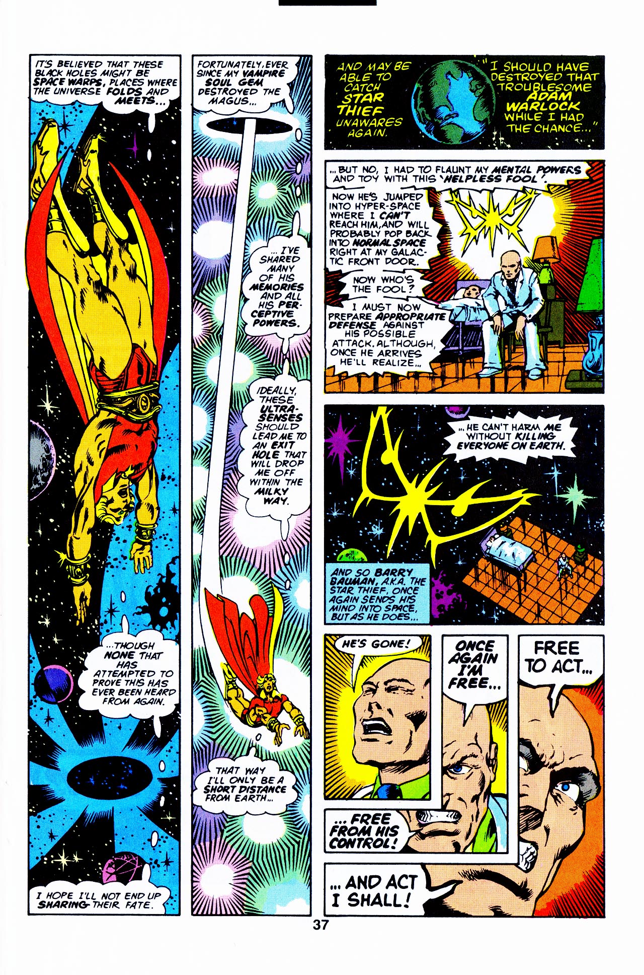 Read online Warlock (1992) comic -  Issue #4 - 39