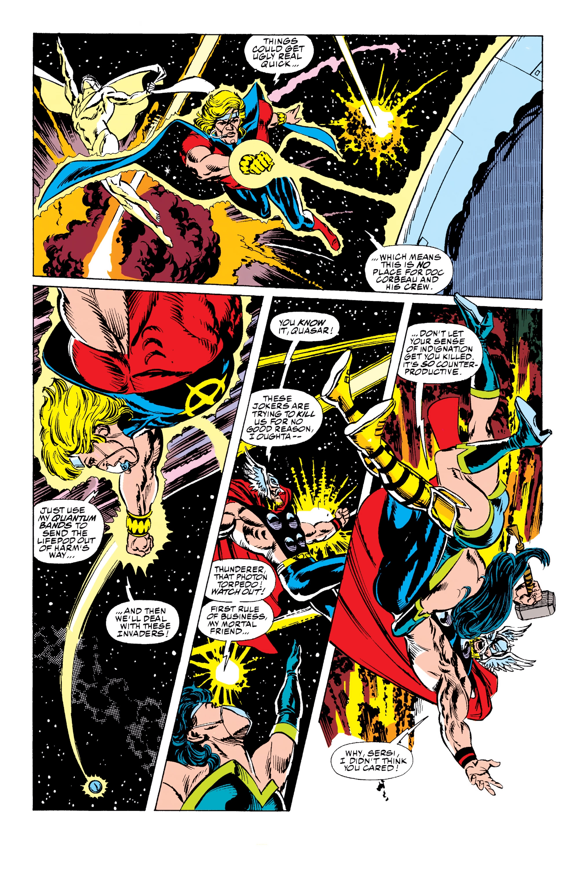 Read online Avengers Epic Collection: Operation Galactic Storm comic -  Issue # TPB (Part 2) - 1