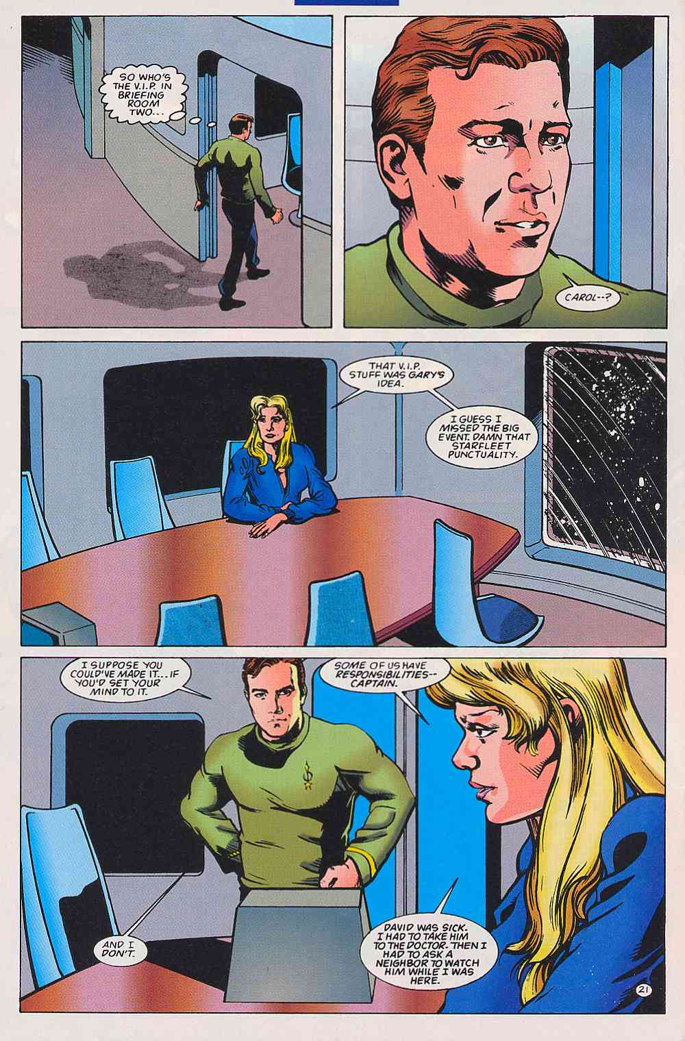 Read online Star Trek (1989) comic -  Issue #74 - 22