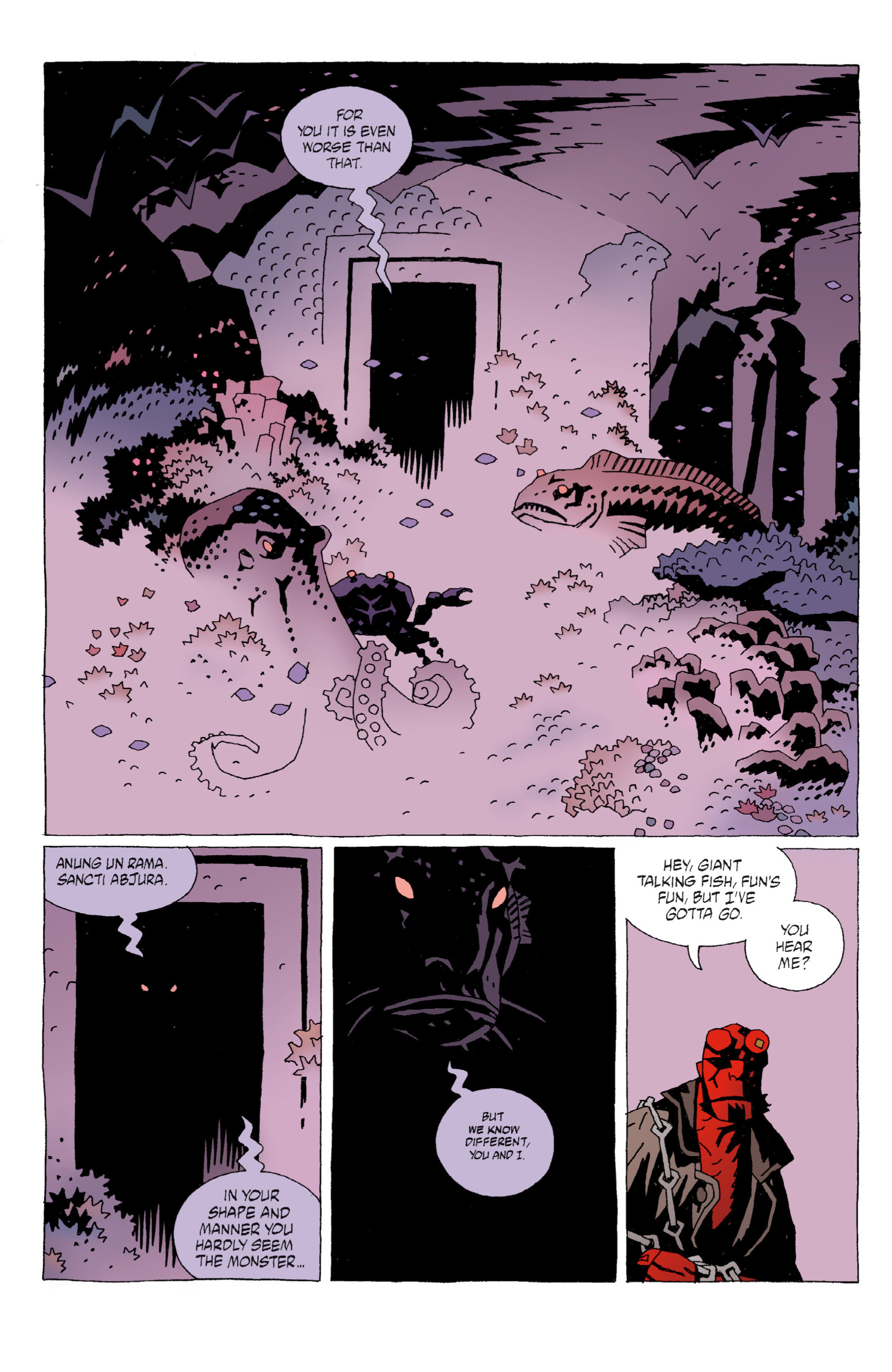 Read online Hellboy comic -  Issue #6 - 26