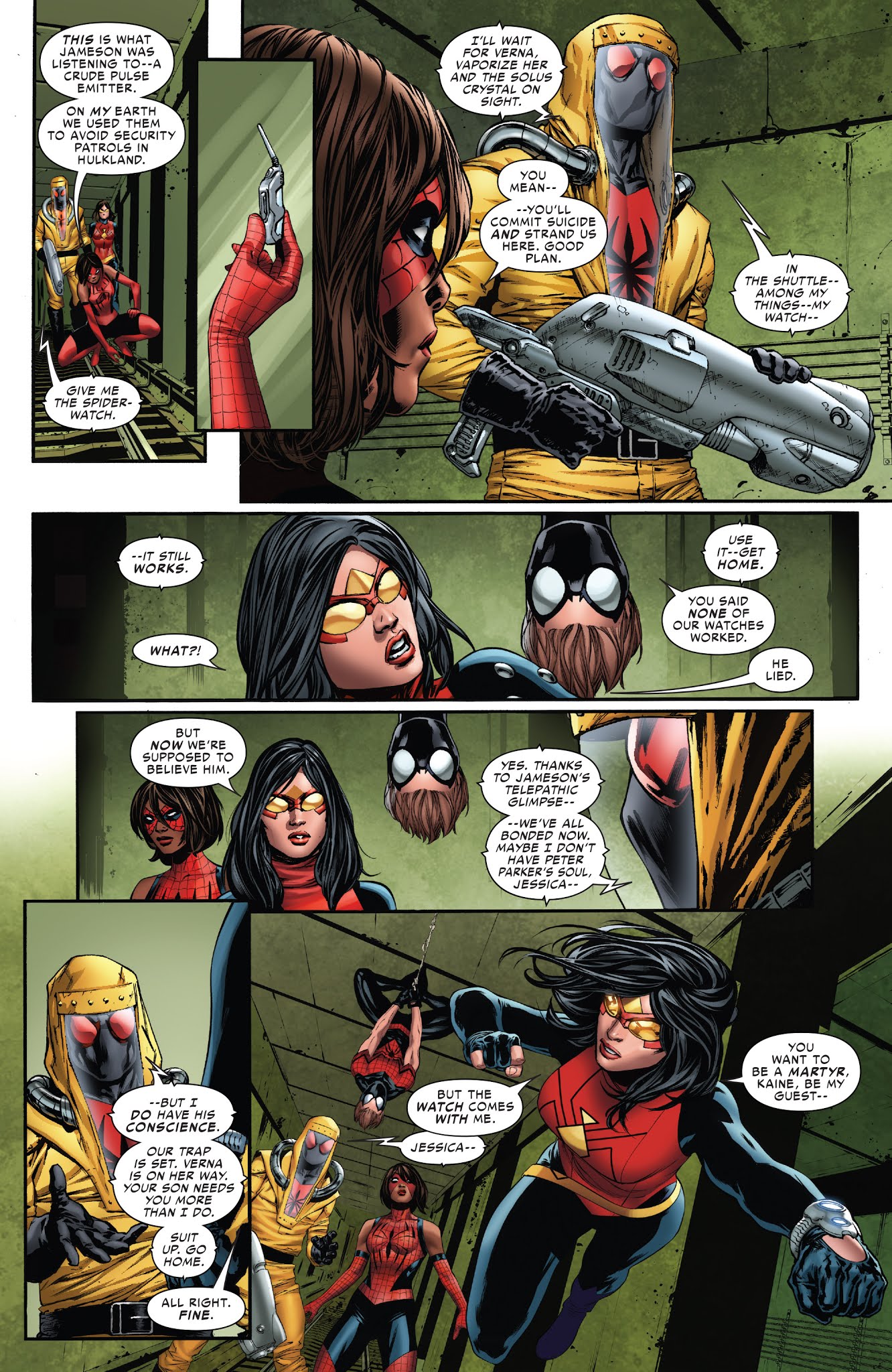 Read online Spider-Force comic -  Issue #3 - 14