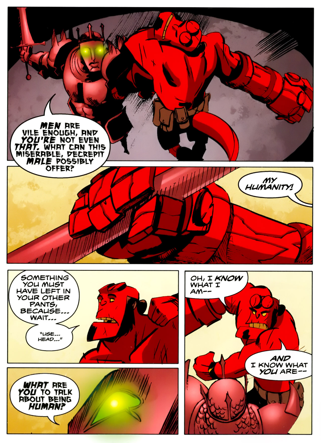 Read online Hellboy Animated: The Menagerie comic -  Issue # TPB - 54