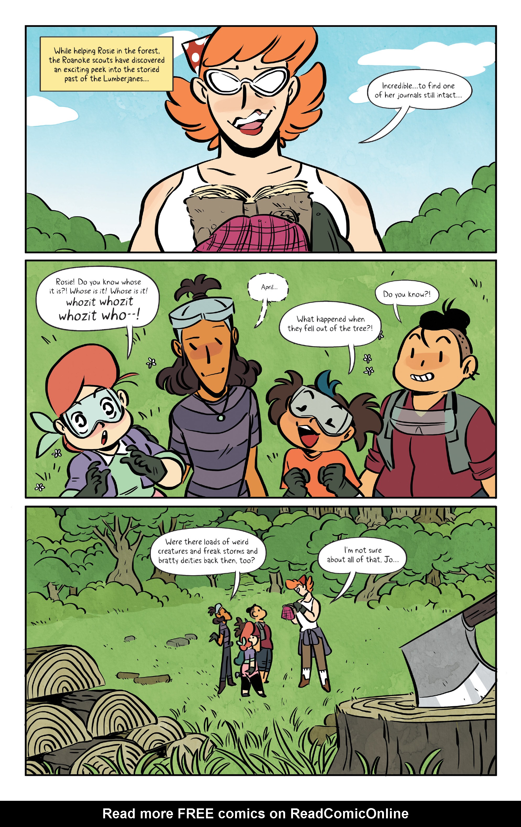 Read online Lumberjanes comic -  Issue #70 - 3