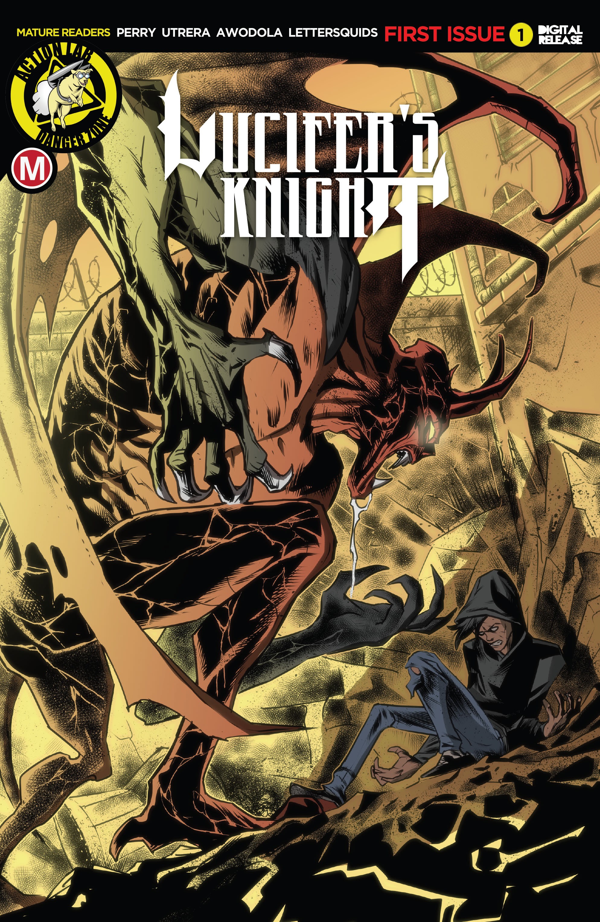 Read online Lucifer's Knight comic -  Issue #1 - 1