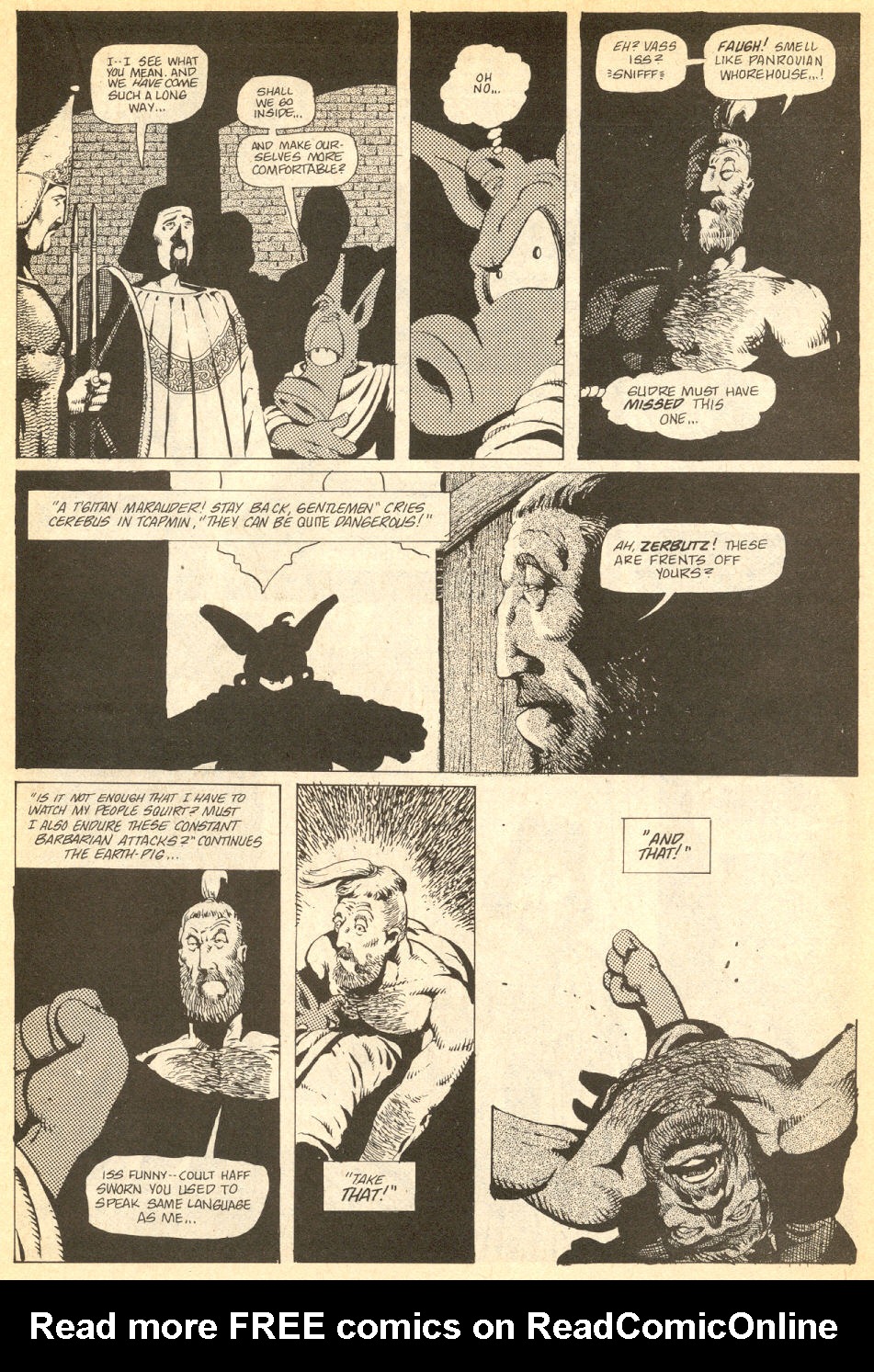 Read online Cerebus comic -  Issue #18 - 16