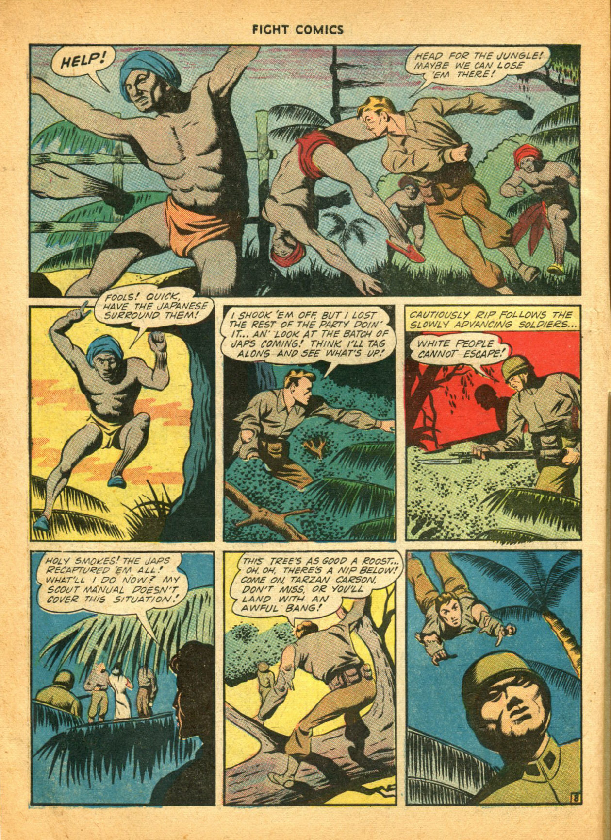 Read online Fight Comics comic -  Issue #28 - 10