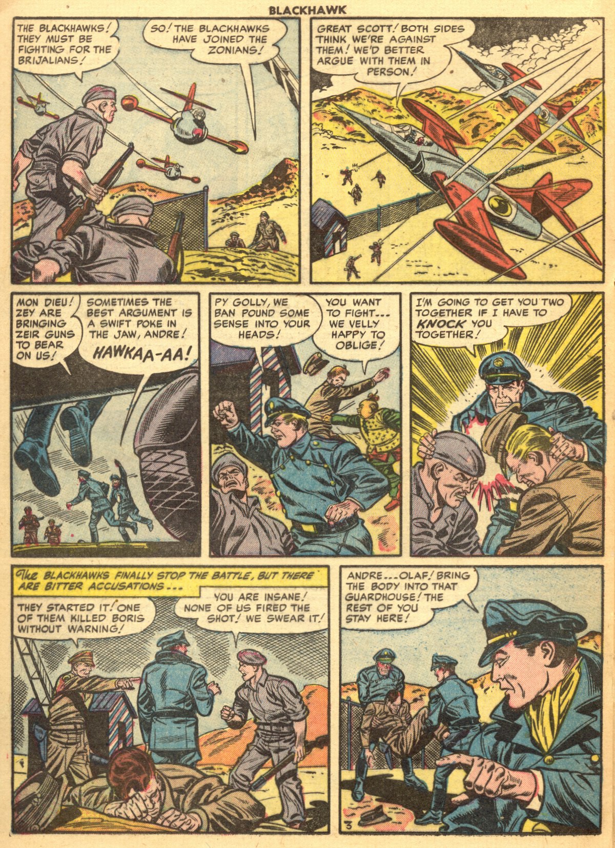 Read online Blackhawk (1957) comic -  Issue #76 - 20