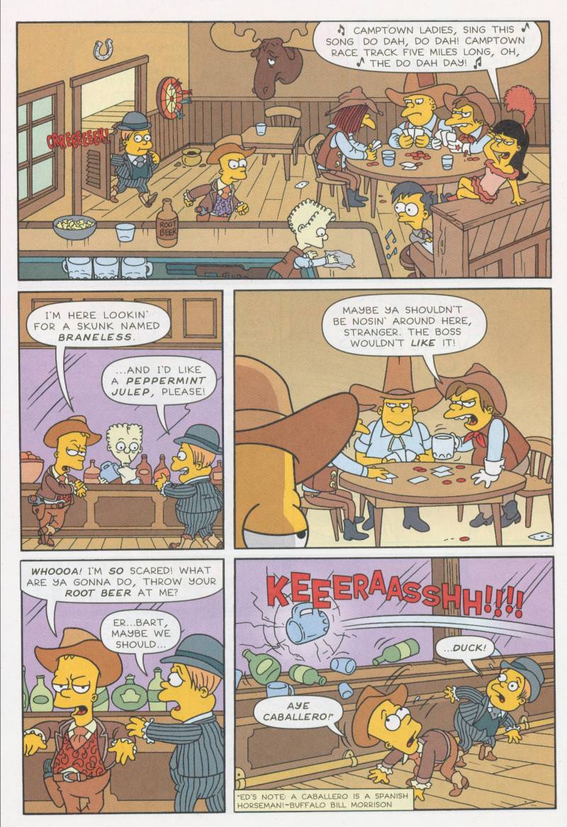 Read online Bart Simpson comic -  Issue #5 - 6