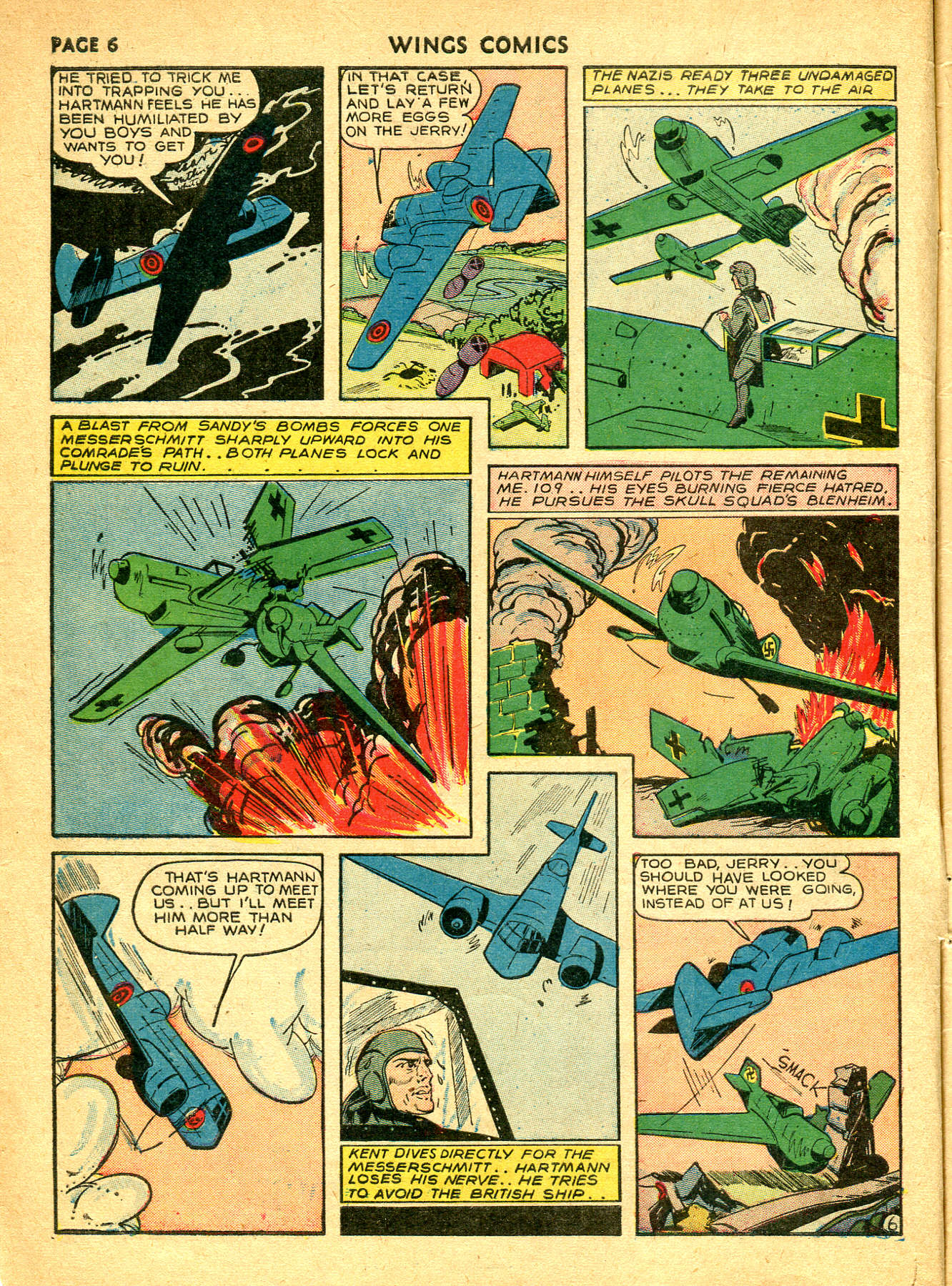 Read online Wings Comics comic -  Issue #7 - 8