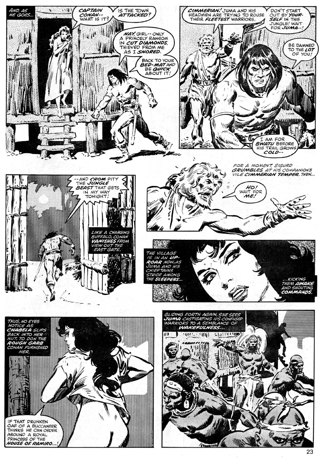 The Savage Sword Of Conan issue 41 - Page 23