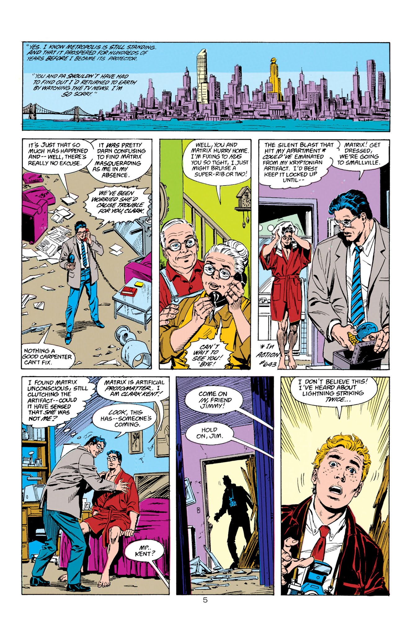 Read online Superman: The Exile & Other Stories Omnibus comic -  Issue # TPB (Part 7) - 40