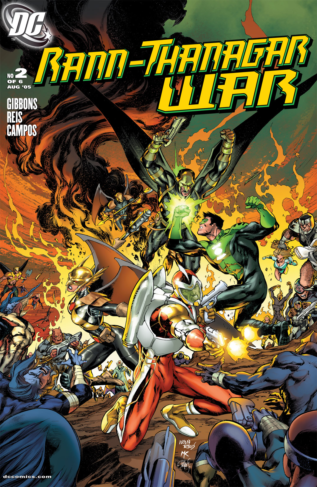 Read online Rann/Thanagar War comic -  Issue #2 - 1