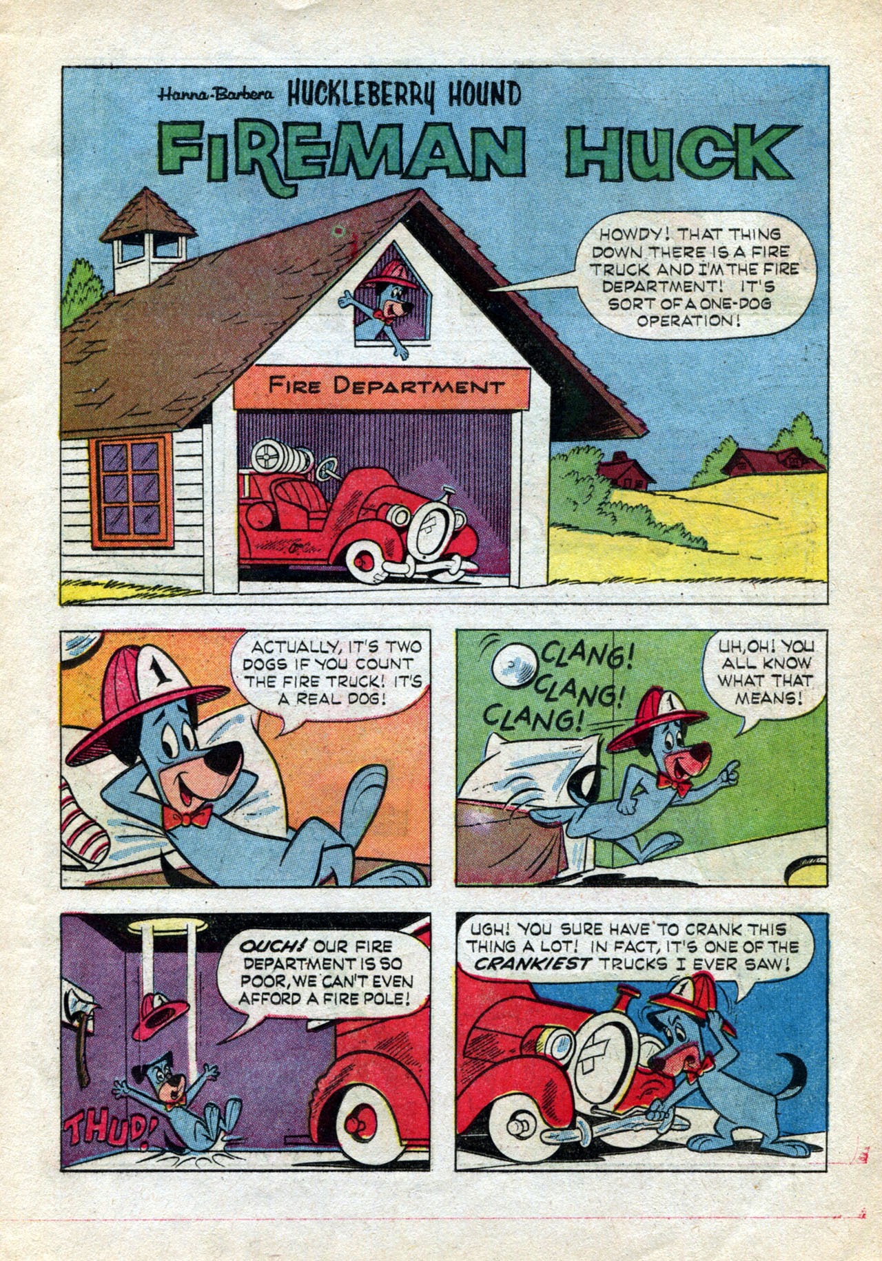 Read online Huckleberry Hound (1960) comic -  Issue #25 - 11