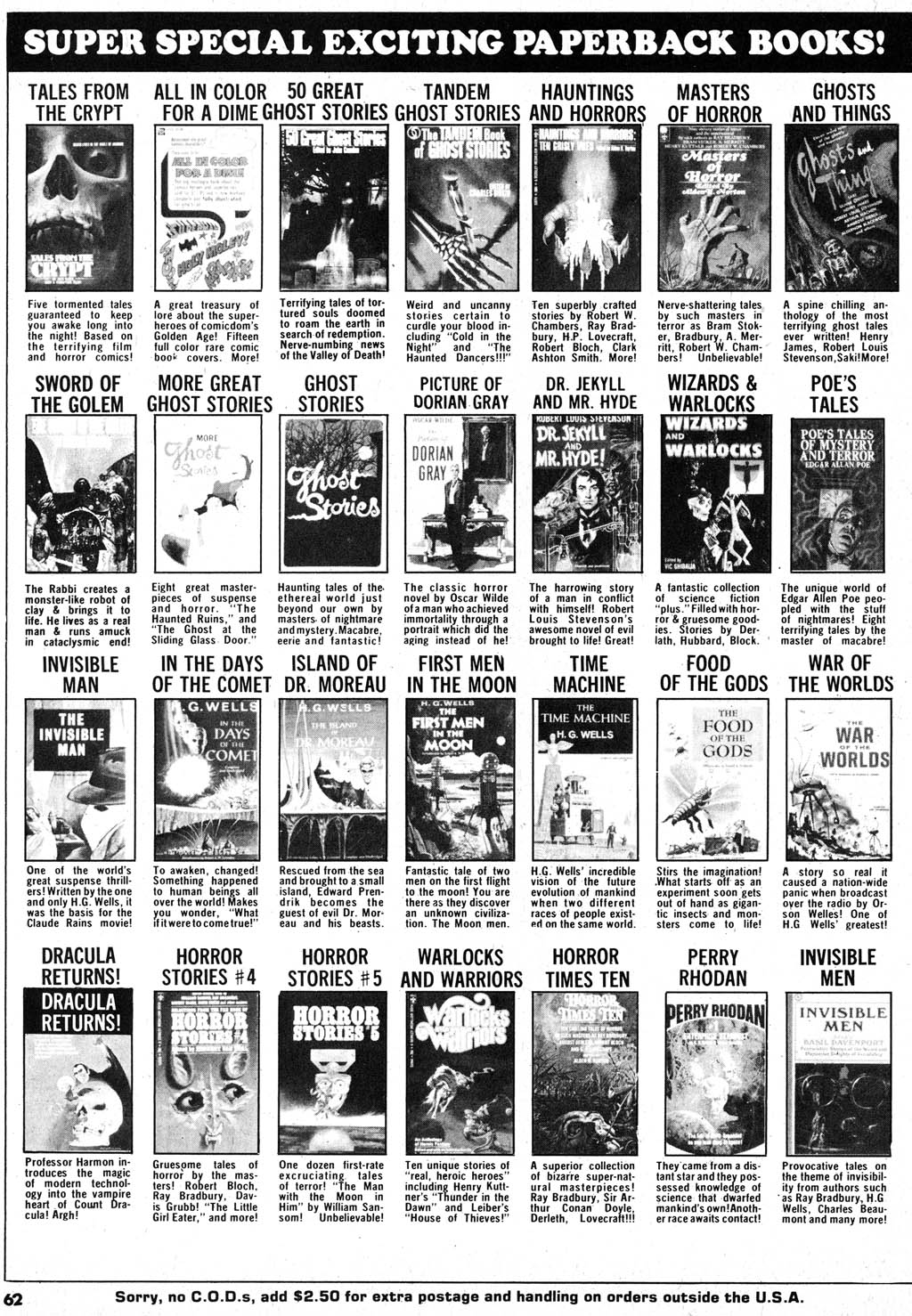 Read online Creepy (1964) comic -  Issue #55 - 56