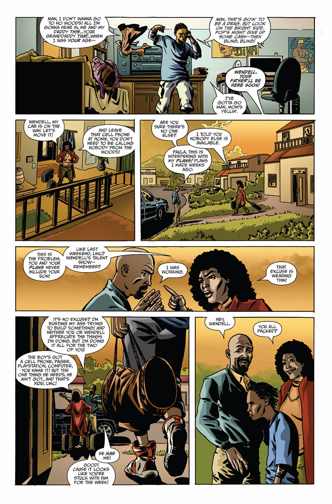 Read online Hunter's Moon comic -  Issue #1 - 9