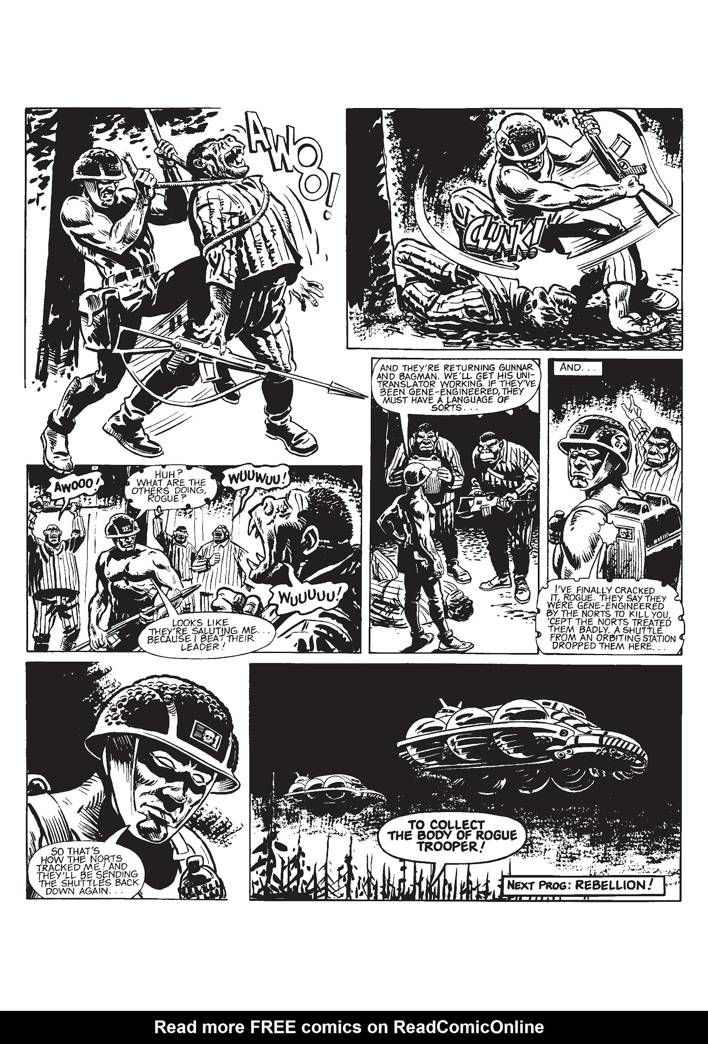 Read online Rogue Trooper: Tales of Nu-Earth comic -  Issue # TPB 1 - 130