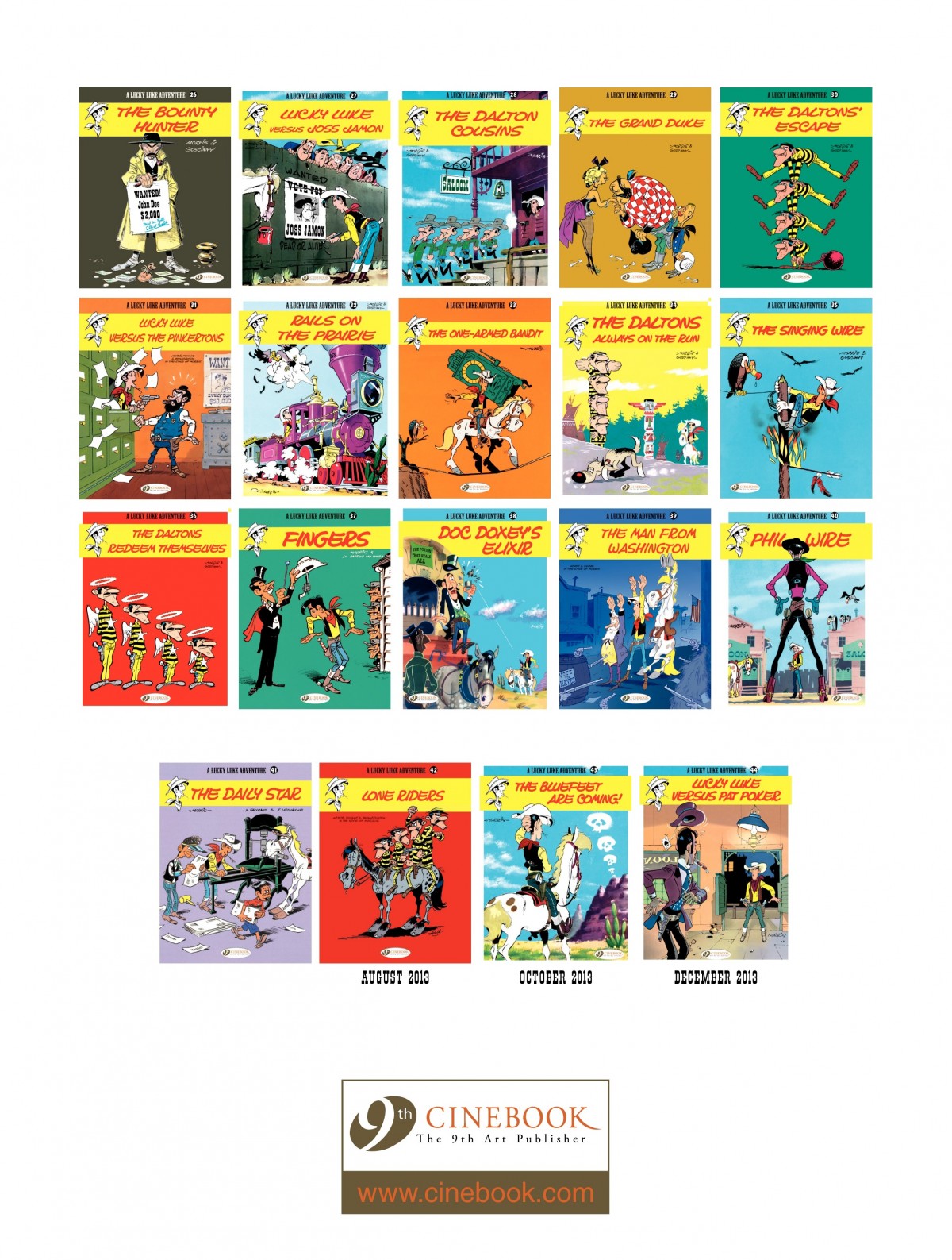 Read online A Lucky Luke Adventure comic -  Issue #41 - 48