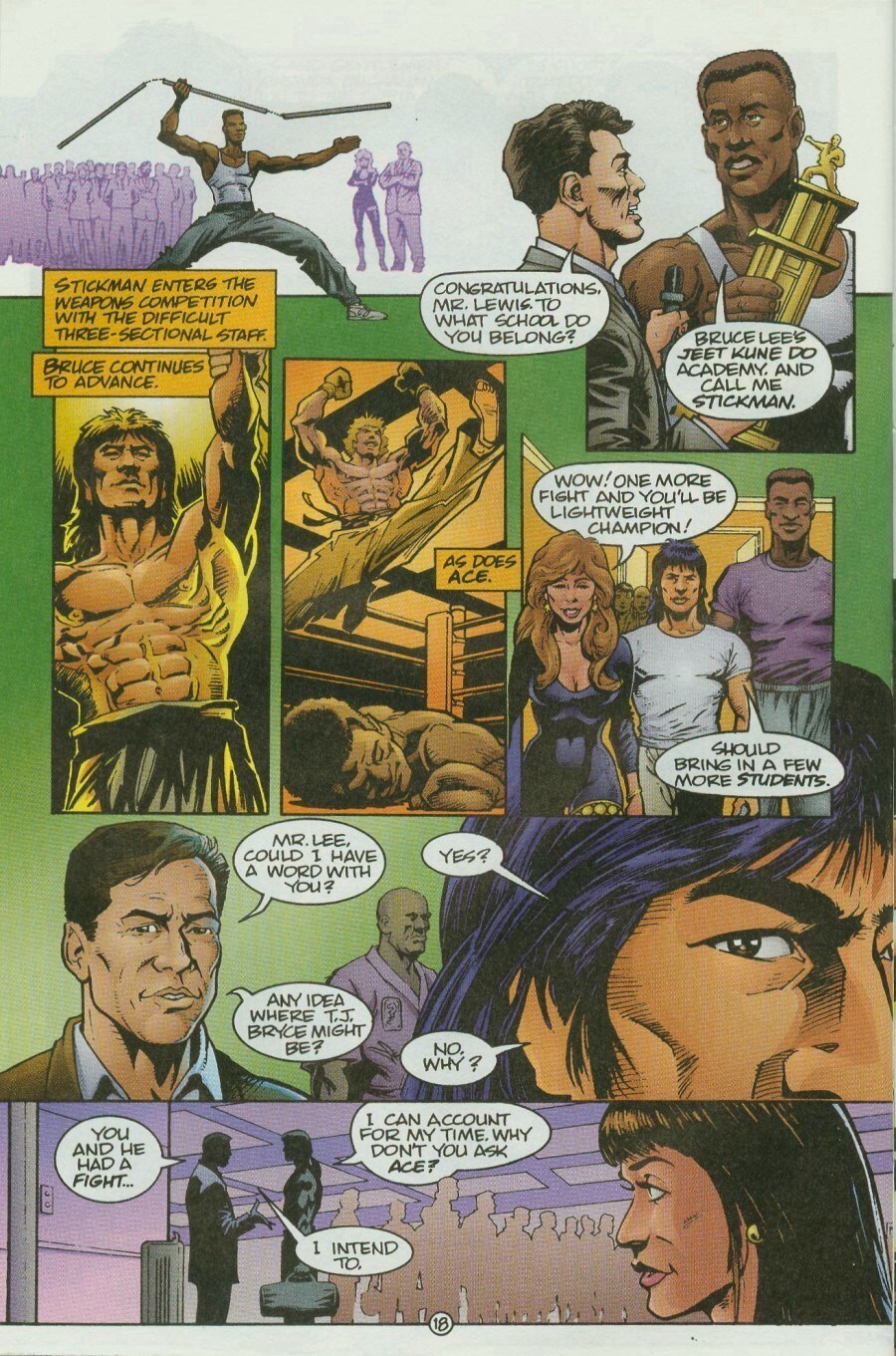 Read online Bruce Lee comic -  Issue #2 - 20