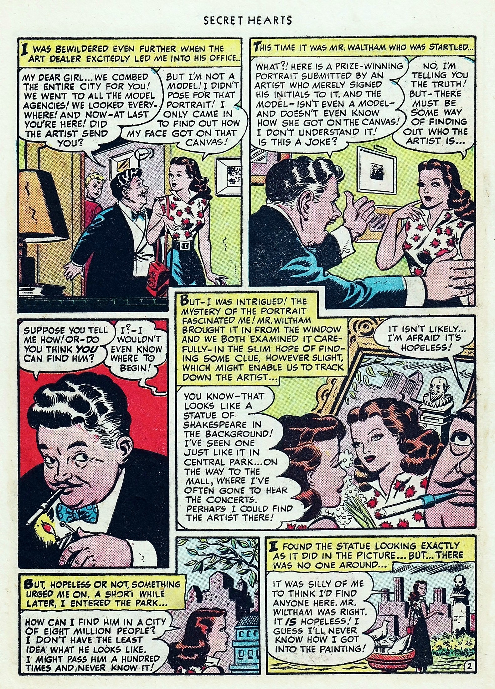 Read online Secret Hearts comic -  Issue #1 - 14