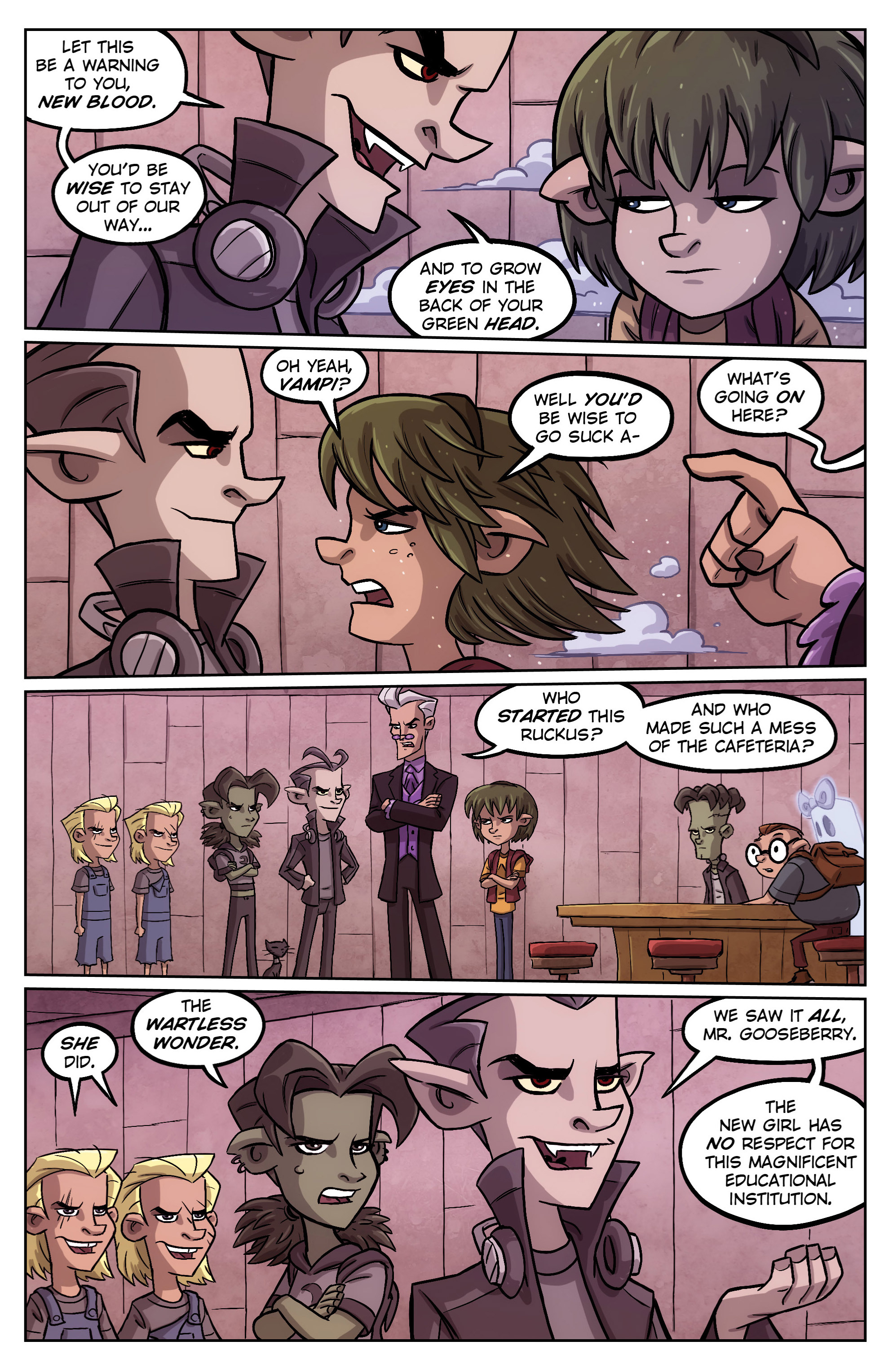 Read online Oddly Normal (2014) comic -  Issue #5 - 5