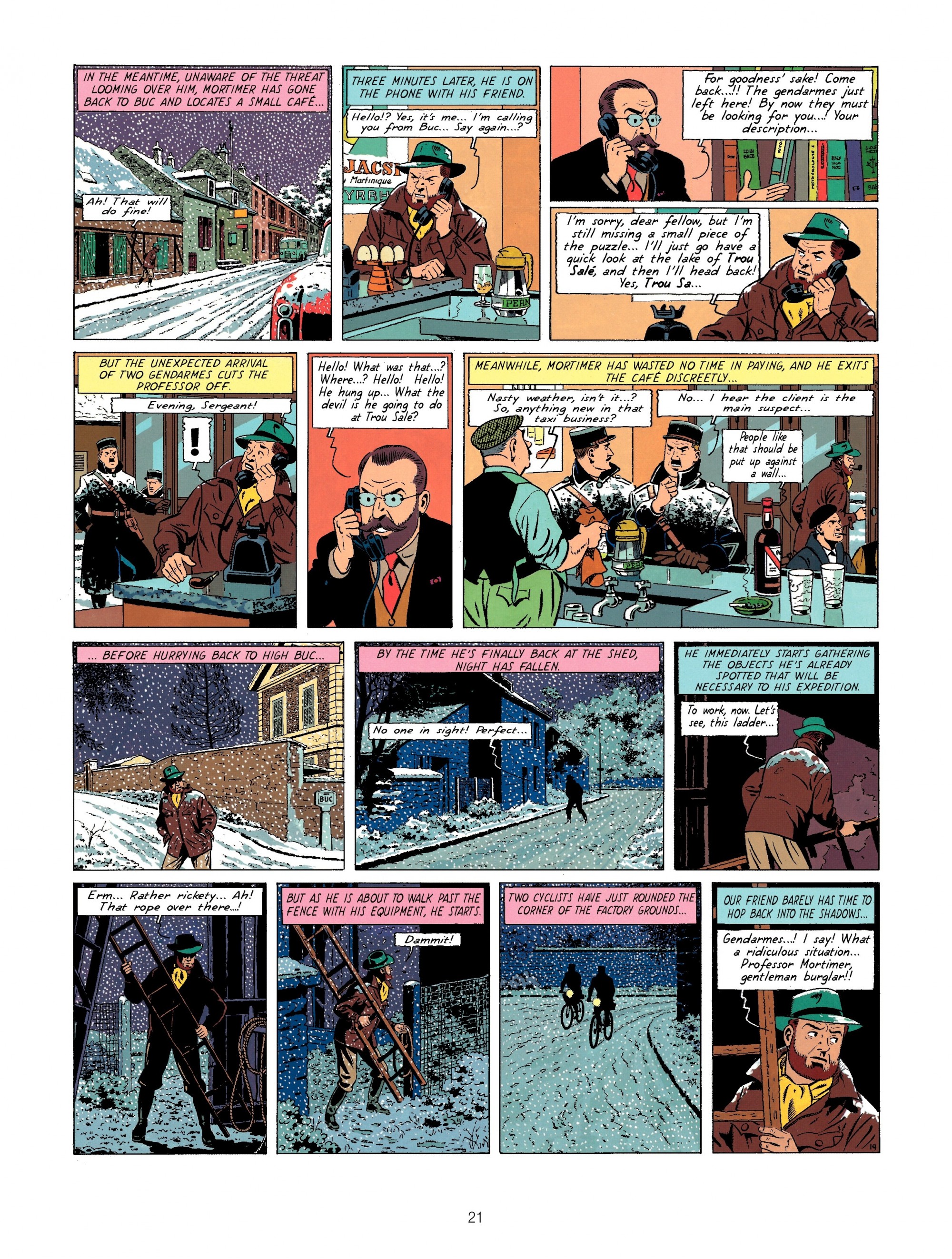 Read online Blake & Mortimer comic -  Issue #6 - 21