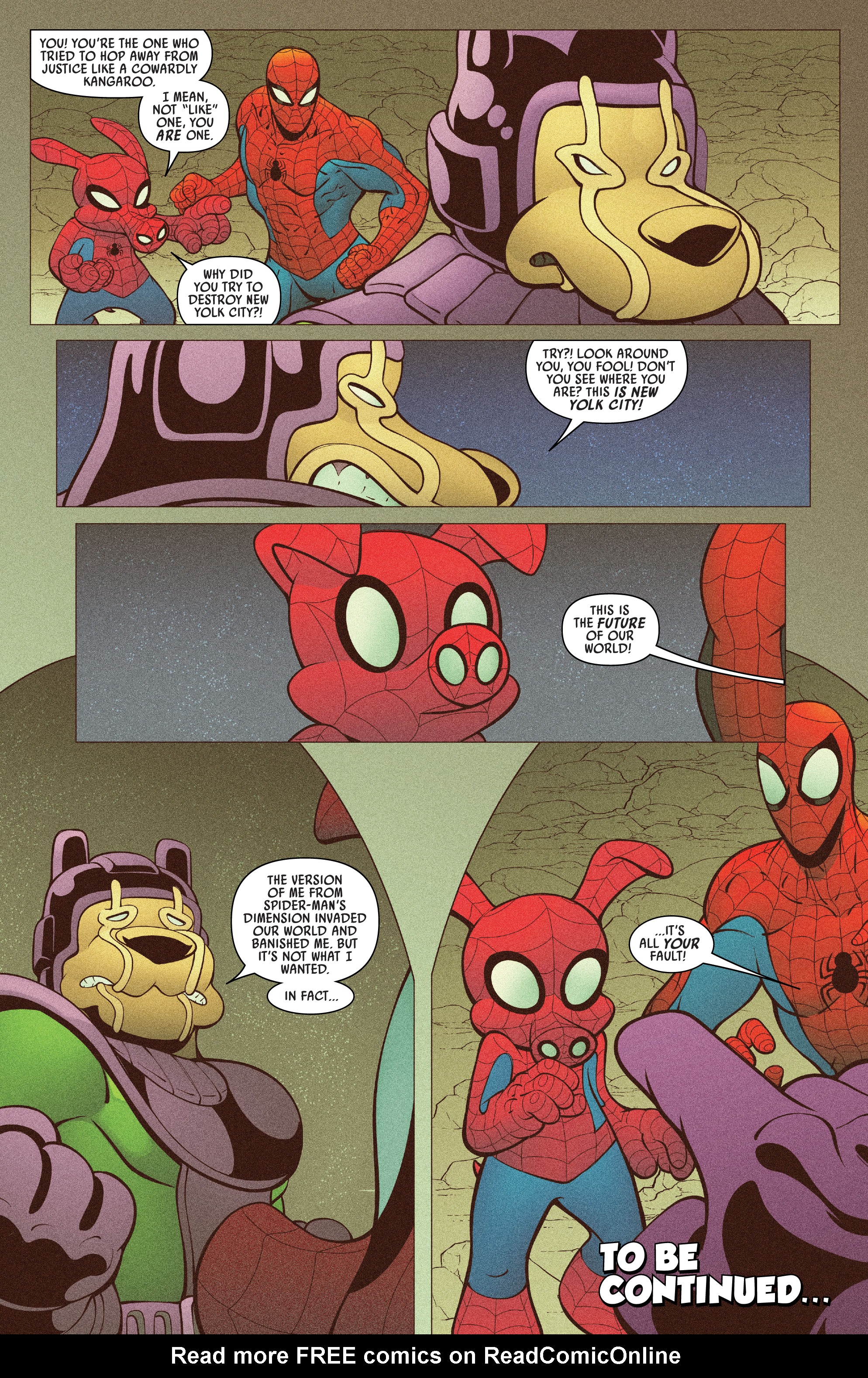 Read online Spider-Ham comic -  Issue #3 - 21