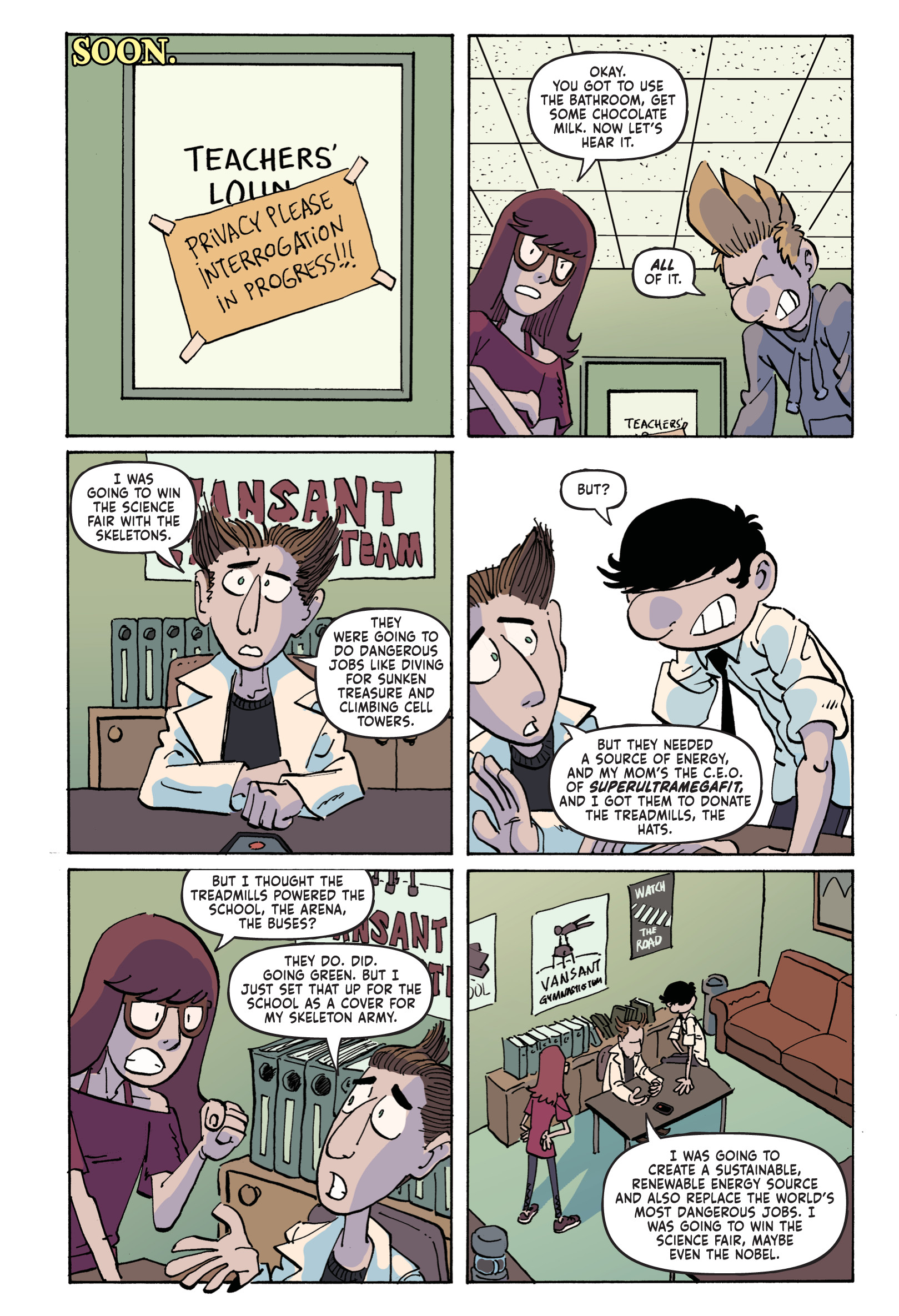 Read online Nancy Drew & the Hardy Boys: The Mystery of the Missing Adults! comic -  Issue # TPB - 83