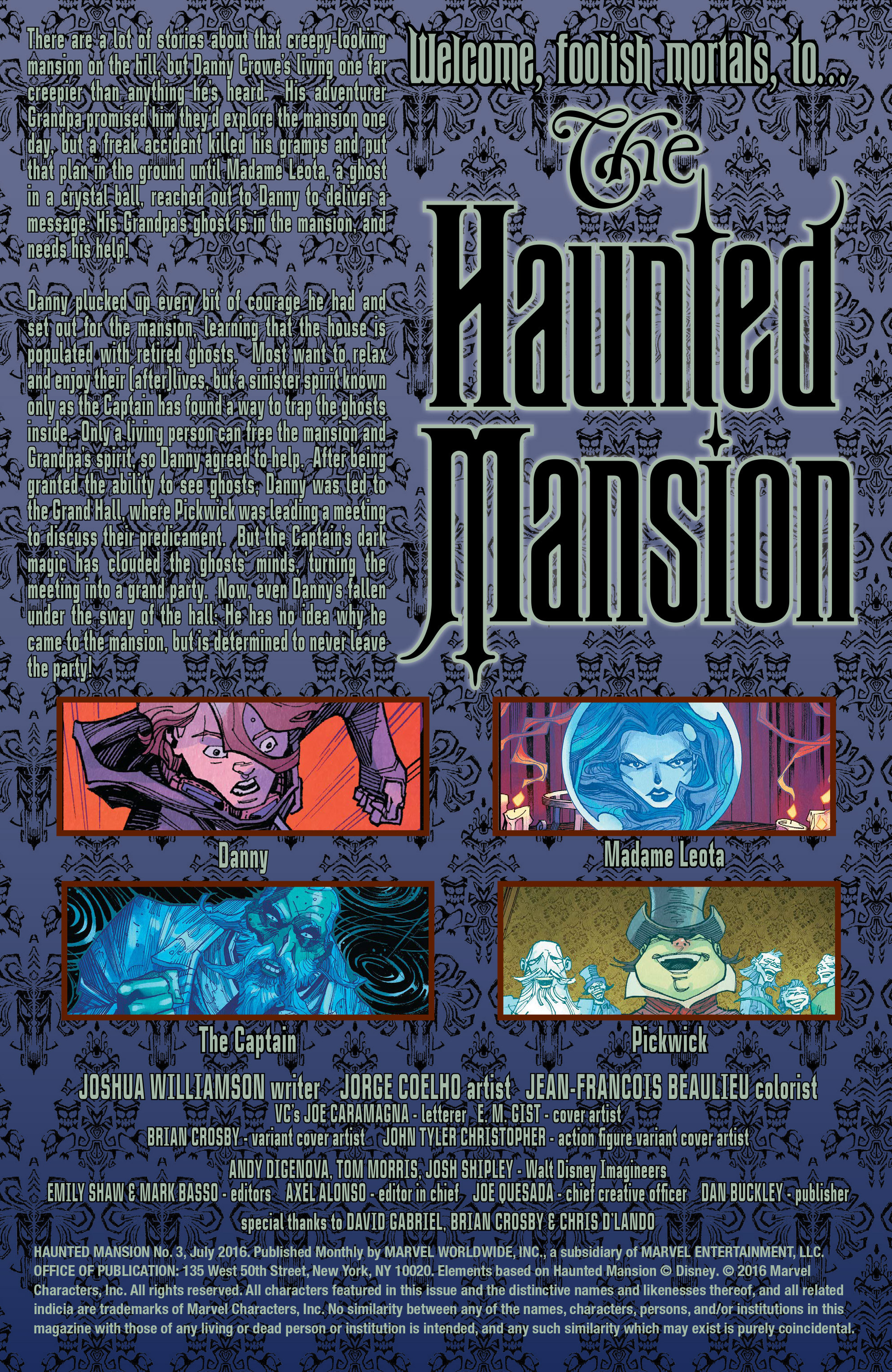 Read online Disney Kingdoms: Haunted Mansion comic -  Issue #3 - 2