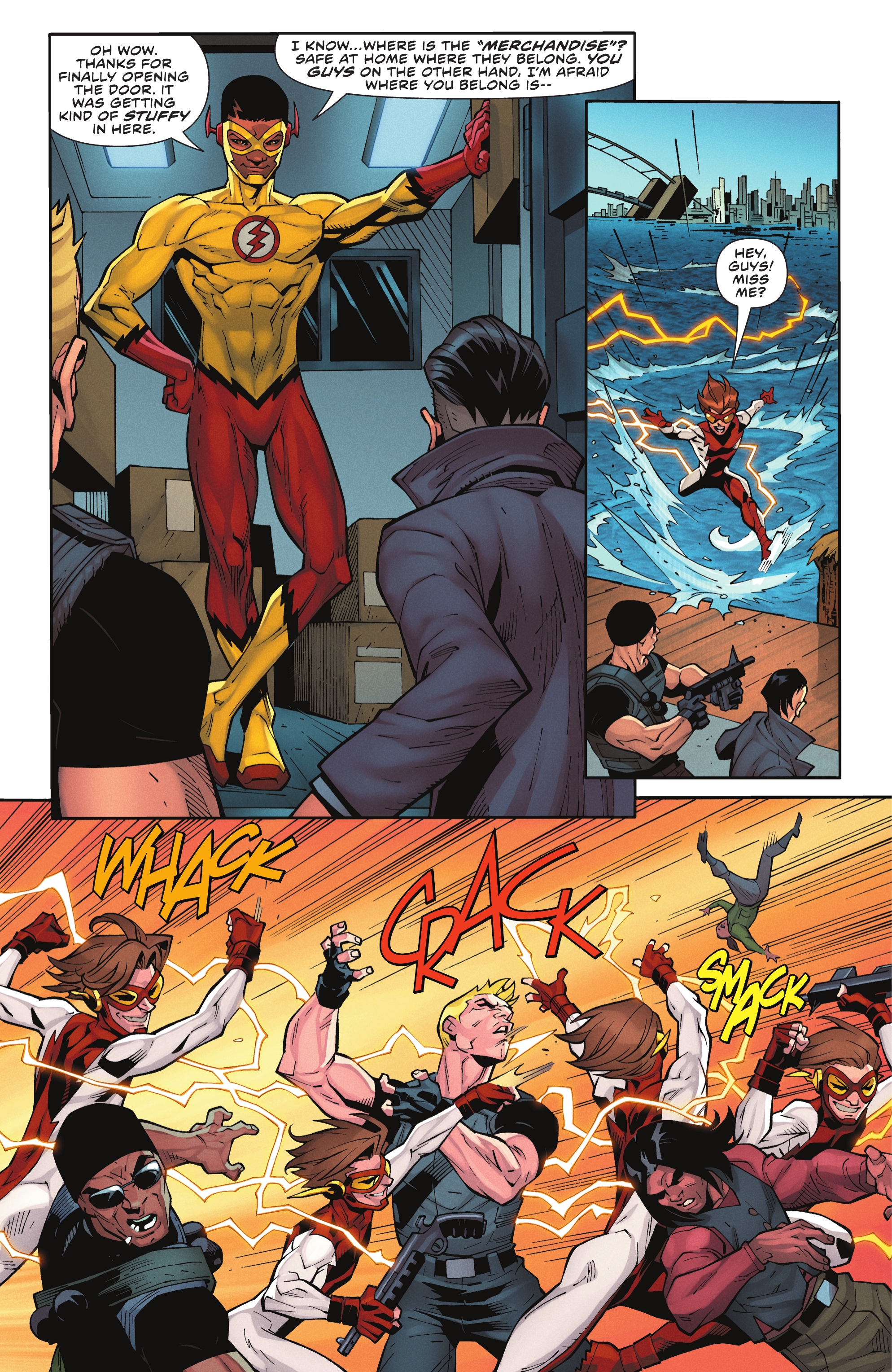 Read online The Flash One-Minute War: Start The Clock comic -  Issue # TPB - 12