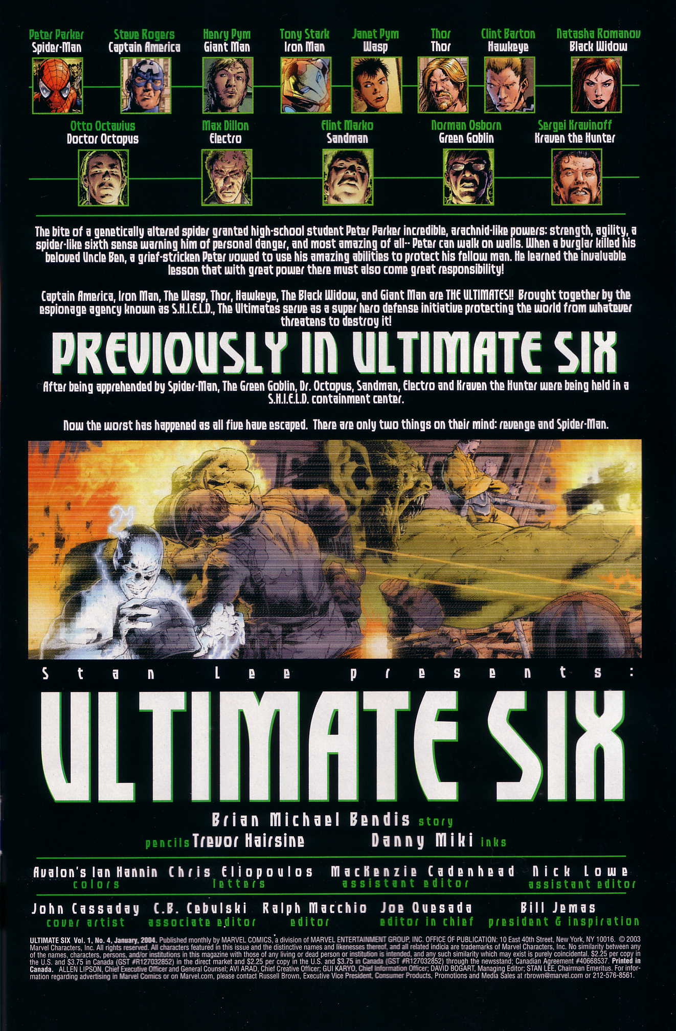 Read online Ultimate Six comic -  Issue #4 - 2