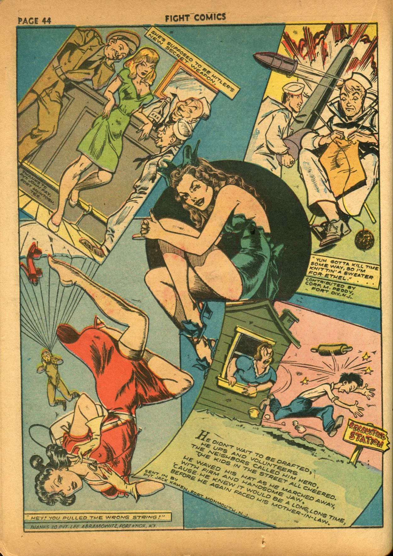 Read online Fight Comics comic -  Issue #21 - 46