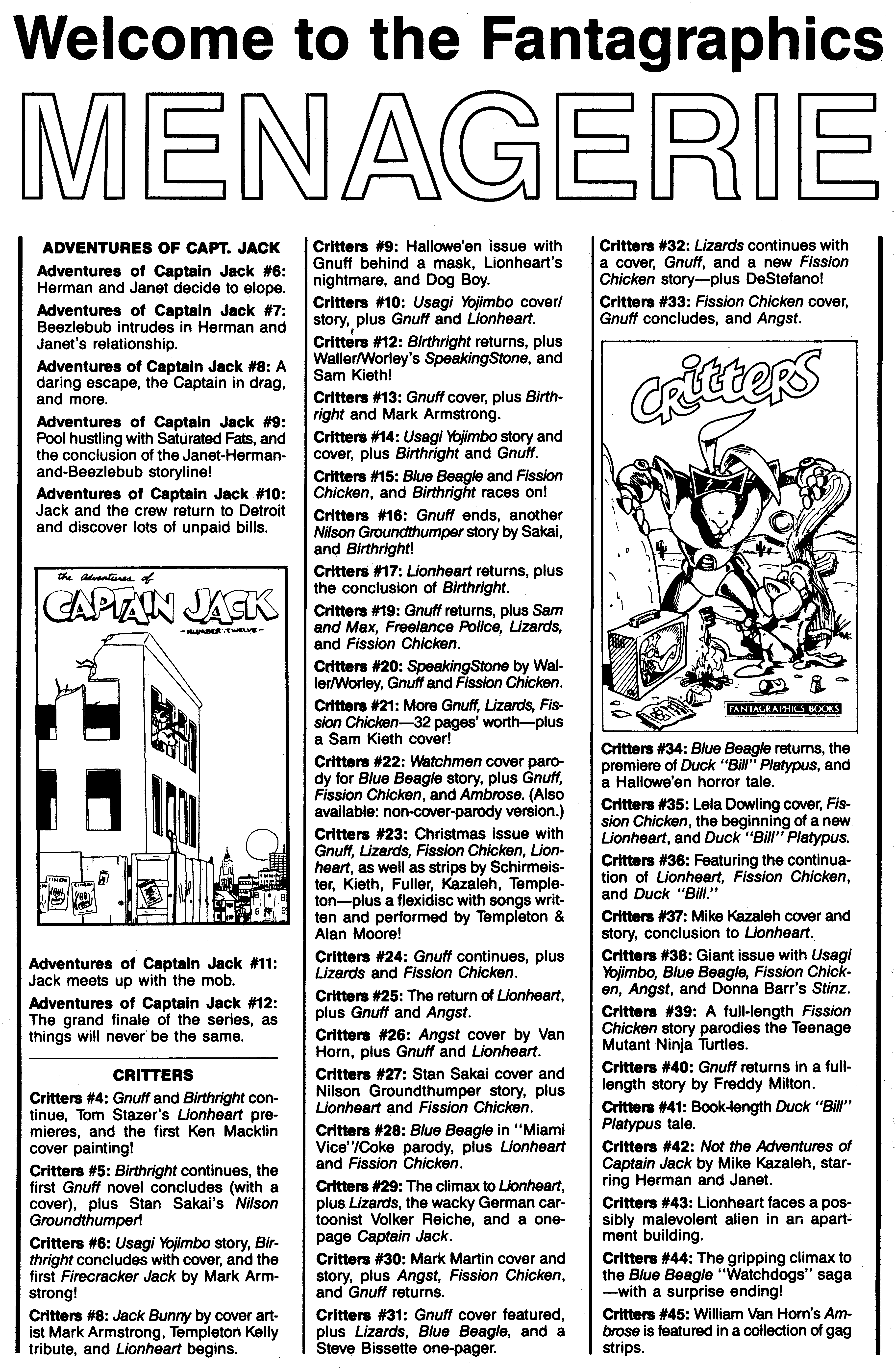 Read online Critters comic -  Issue #43 - 26